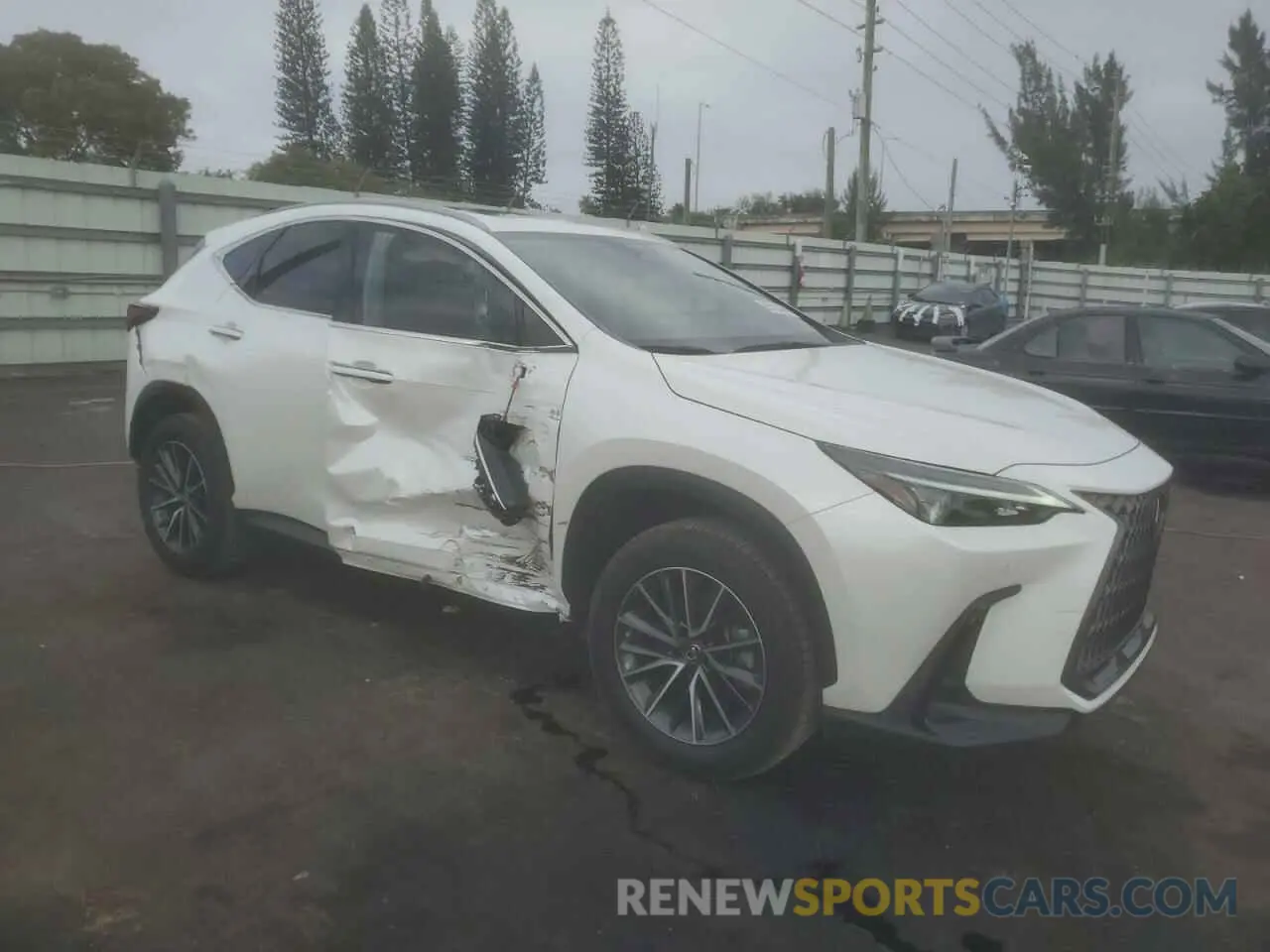 4 Photograph of a damaged car JTJGGCEZ4P2009461 LEXUS NX 350 2023