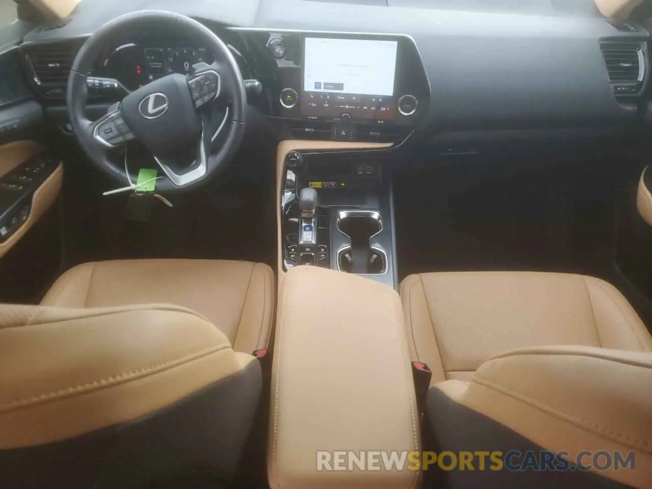 8 Photograph of a damaged car JTJGGCEZ4P2009461 LEXUS NX 350 2023