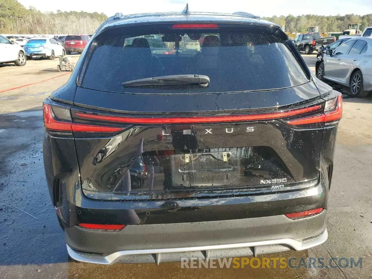 6 Photograph of a damaged car JTJKGCEZ3P2009946 LEXUS NX 350 2023