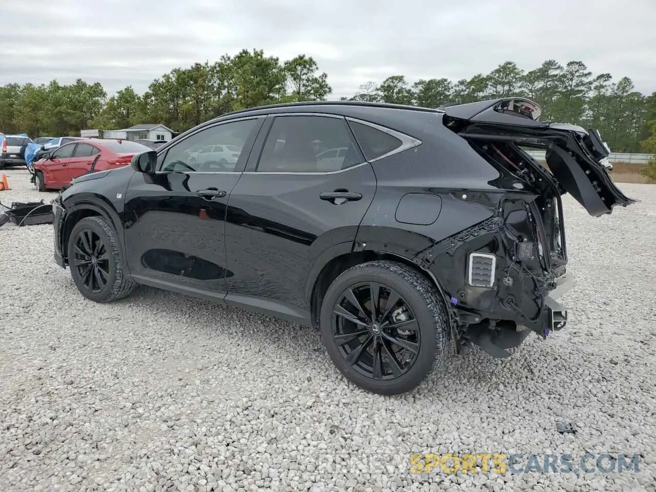 2 Фотография поврежденного автомобиля JTJKGCEZ8P5005034 LEXUS NX 350 2023