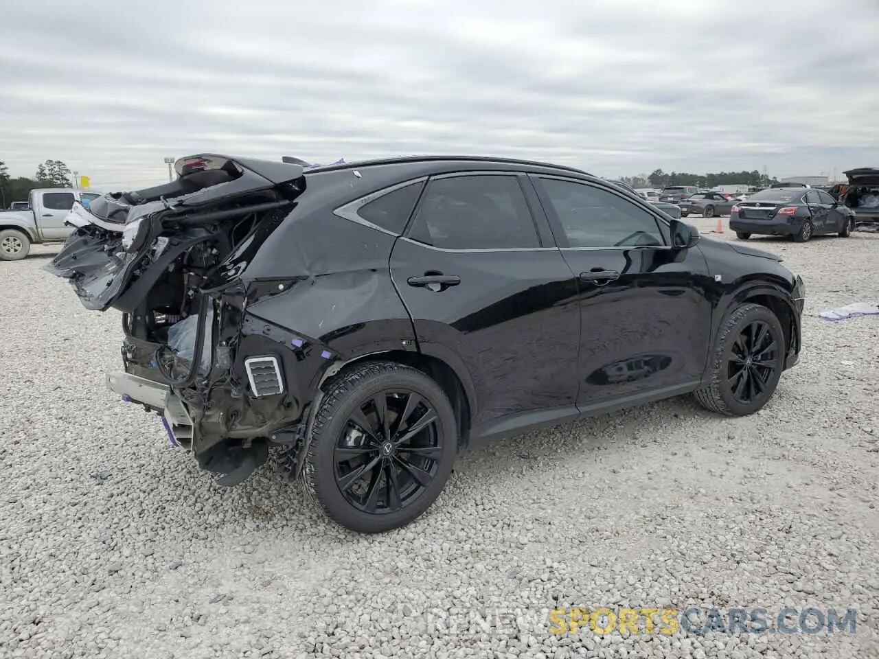 3 Фотография поврежденного автомобиля JTJKGCEZ8P5005034 LEXUS NX 350 2023