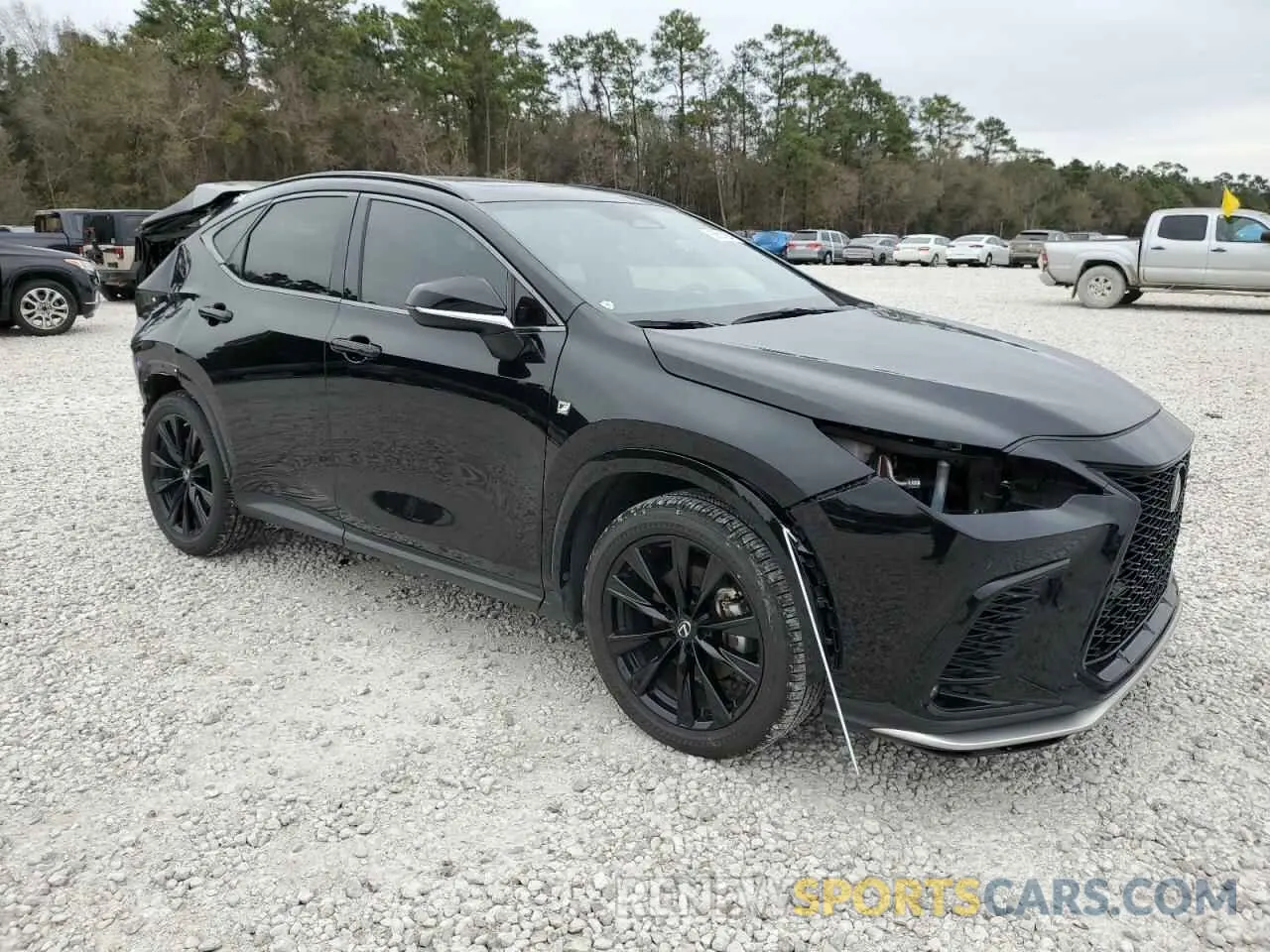 4 Фотография поврежденного автомобиля JTJKGCEZ8P5005034 LEXUS NX 350 2023