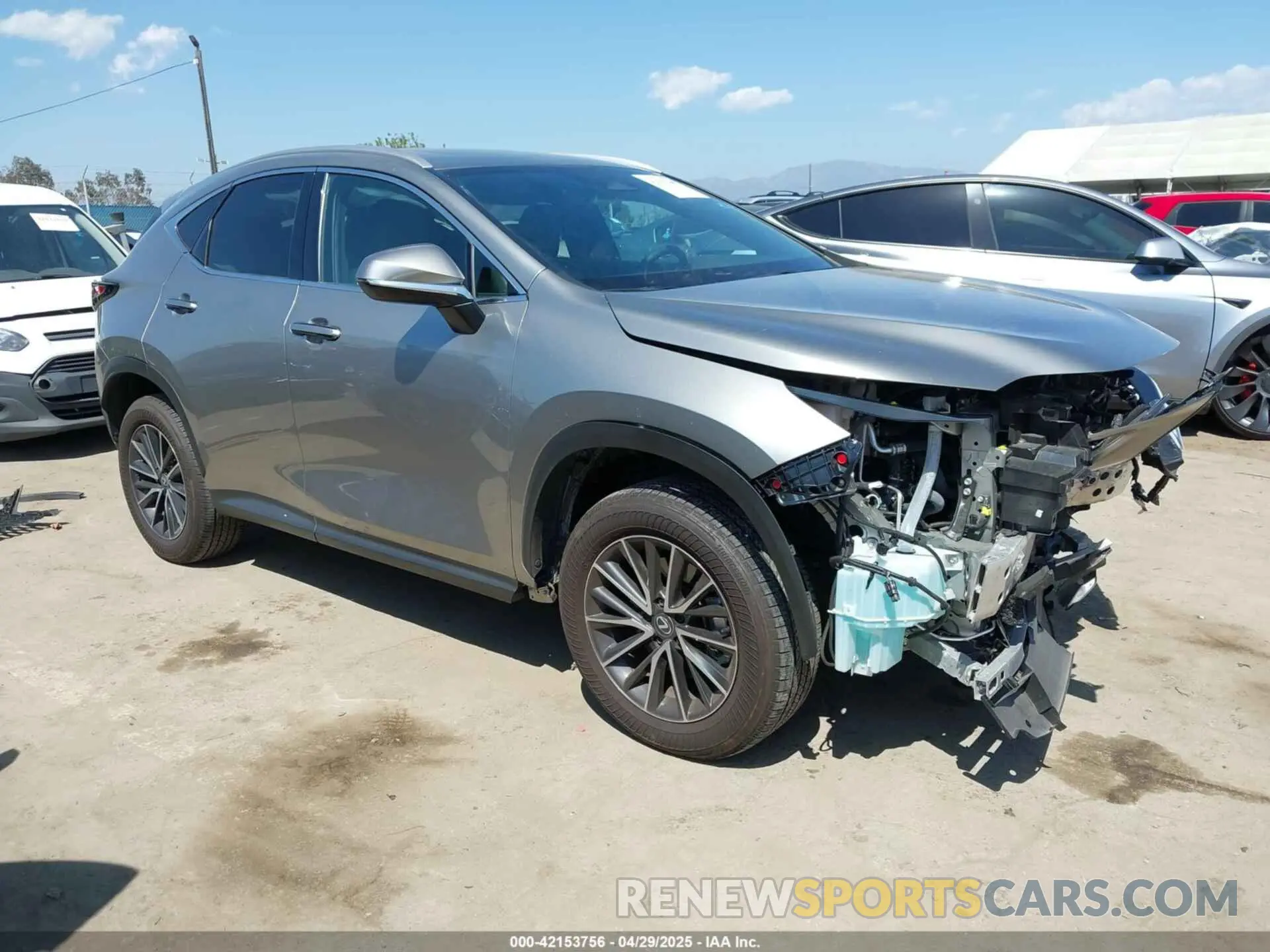 1 Photograph of a damaged car 2T2AGCEZ9RC045316 LEXUS NX 350 2024