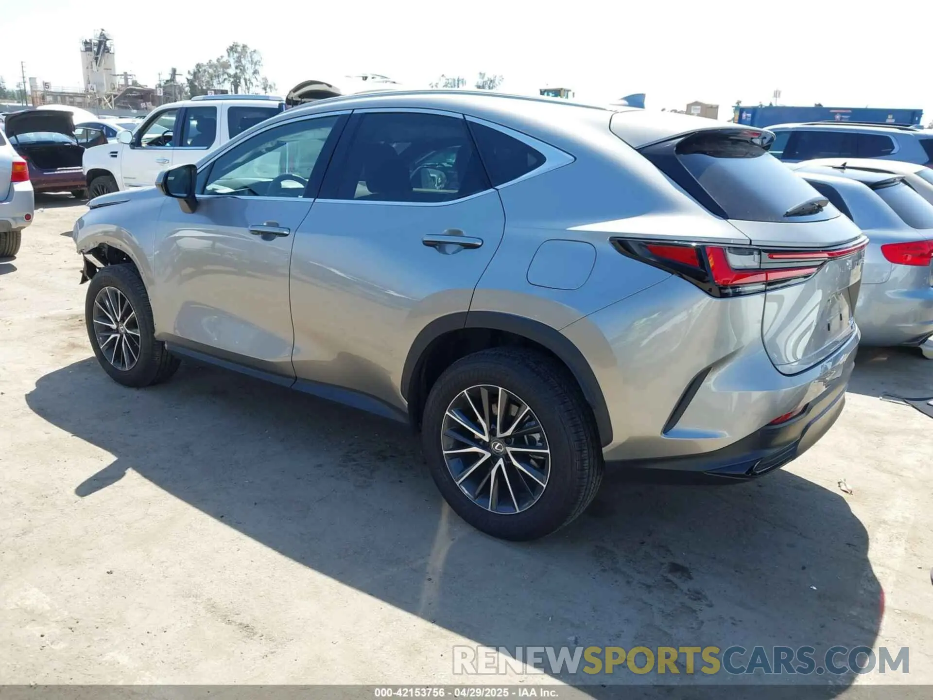 3 Photograph of a damaged car 2T2AGCEZ9RC045316 LEXUS NX 350 2024