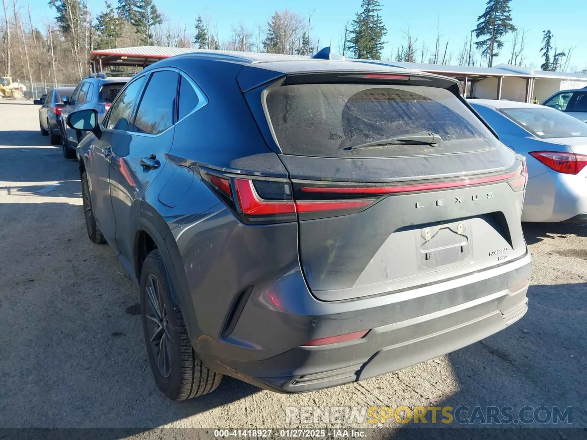3 Photograph of a damaged car 2T2GGCEZ3RC050313 LEXUS NX 350 2024