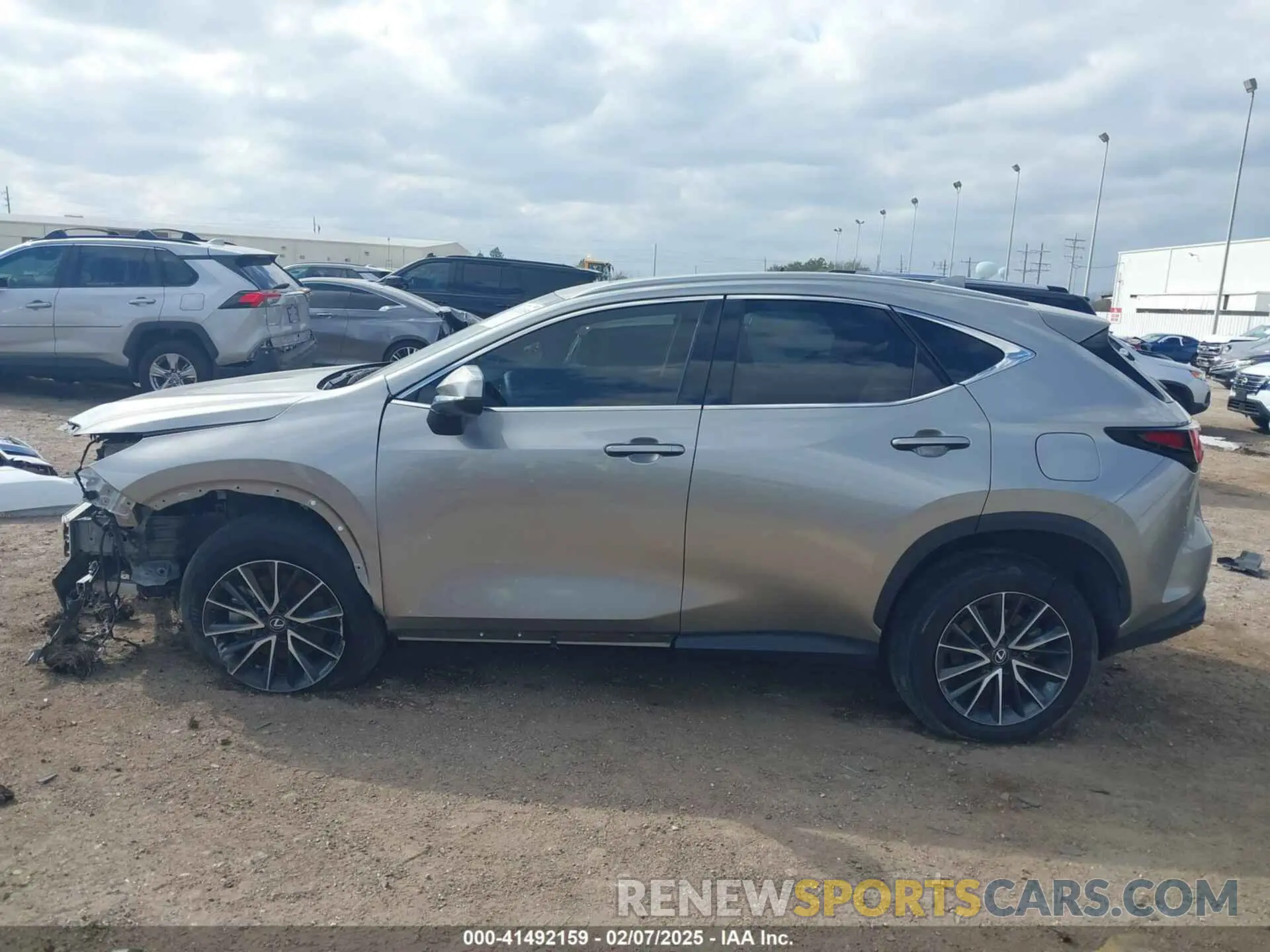 15 Photograph of a damaged car 2T2GGCEZXRC038367 LEXUS NX 350 2024