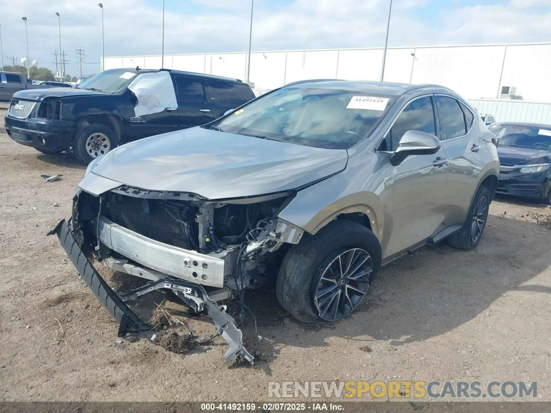 2 Photograph of a damaged car 2T2GGCEZXRC038367 LEXUS NX 350 2024