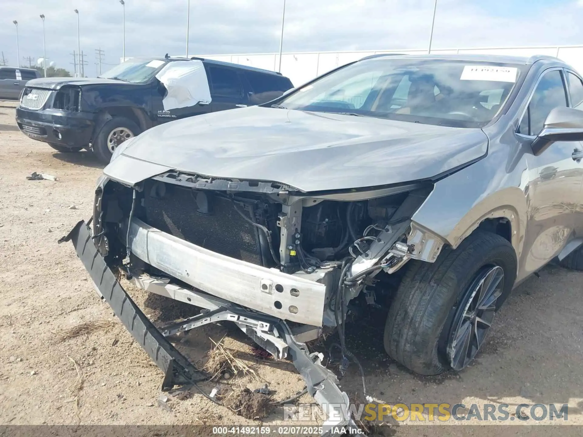 6 Photograph of a damaged car 2T2GGCEZXRC038367 LEXUS NX 350 2024