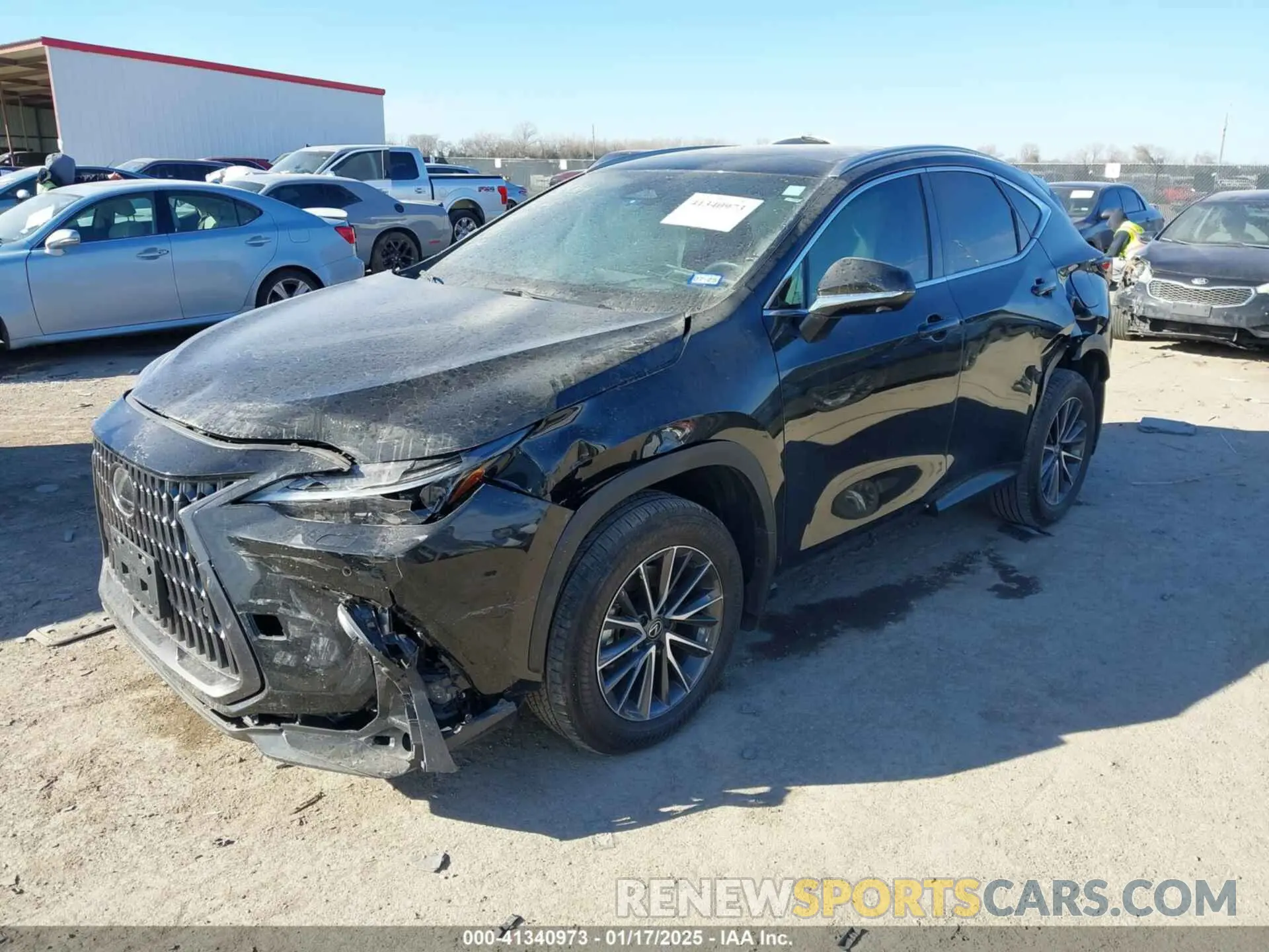 2 Фотография поврежденного автомобиля 2T2HGCEZ2RC042465 LEXUS NX 350 2024