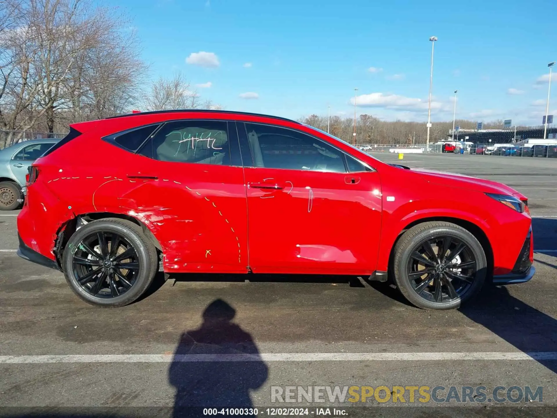13 Photograph of a damaged car 2T2KGCEZ0RC043443 LEXUS NX 350 2024