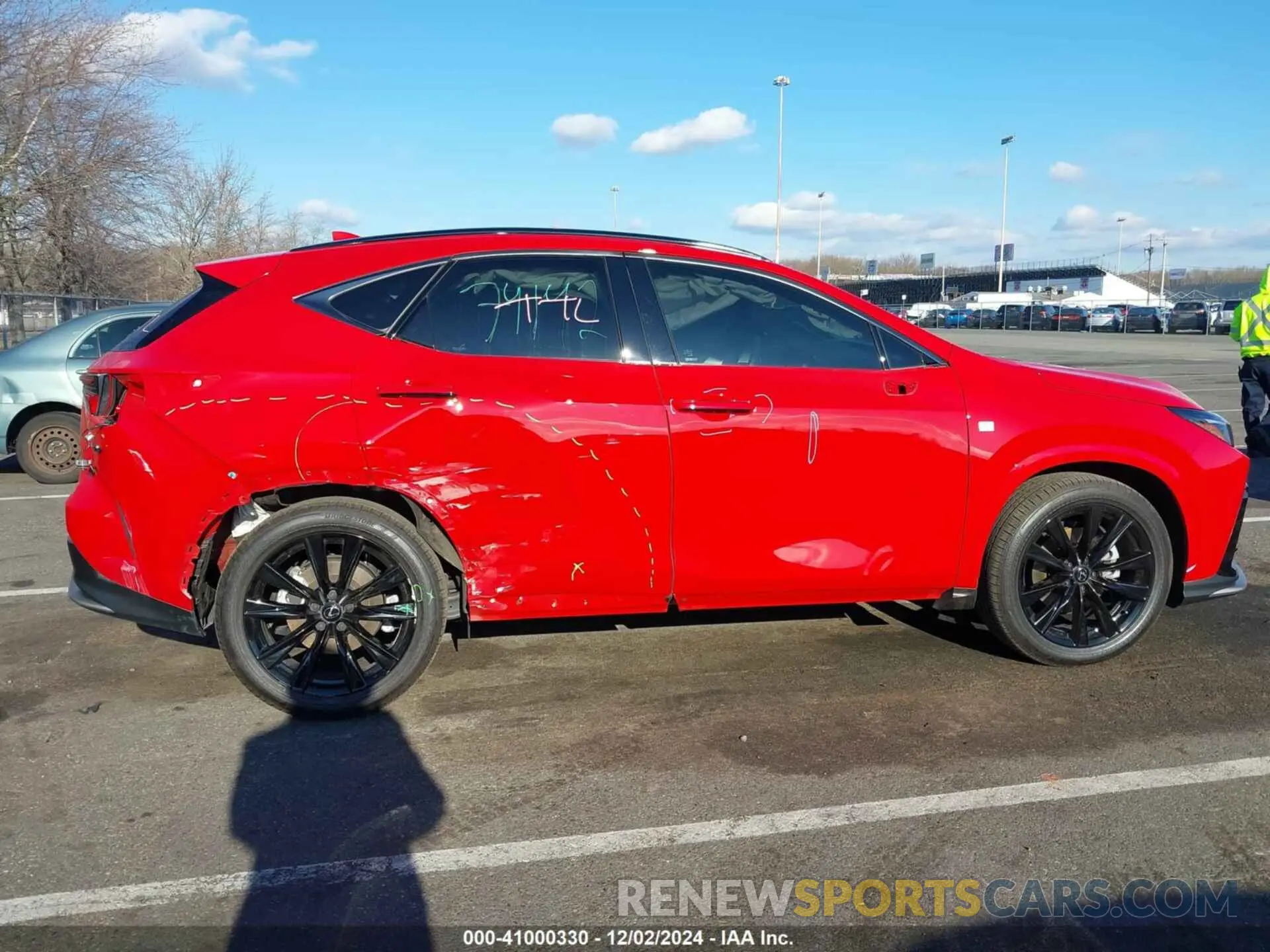 17 Photograph of a damaged car 2T2KGCEZ0RC043443 LEXUS NX 350 2024