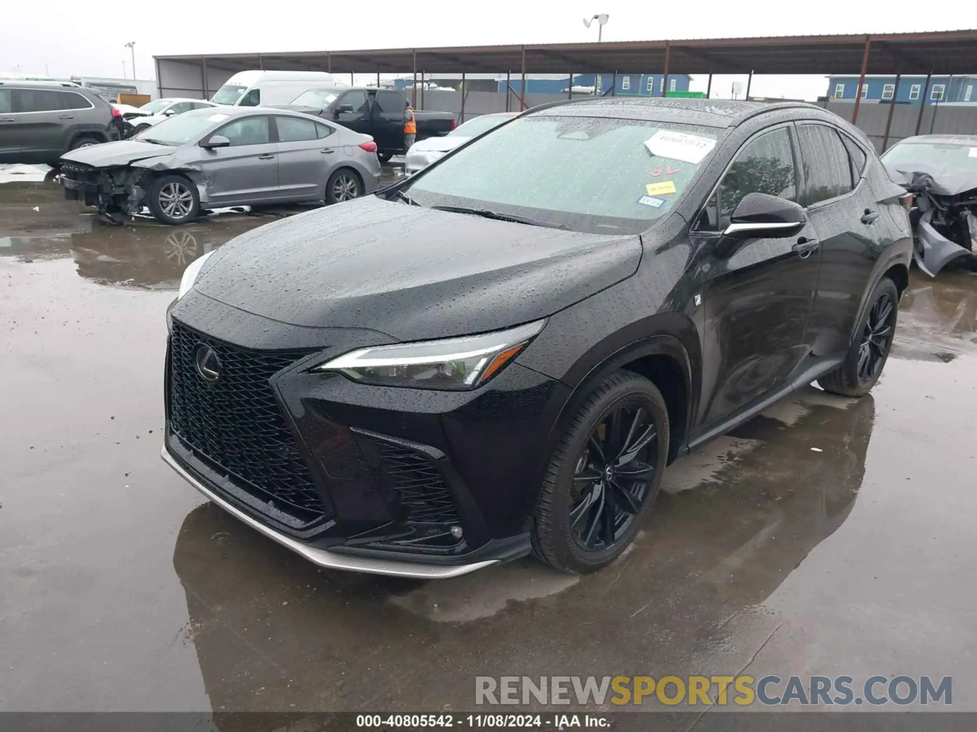 2 Photograph of a damaged car 2T2KGCEZ7RC044993 LEXUS NX 350 2024