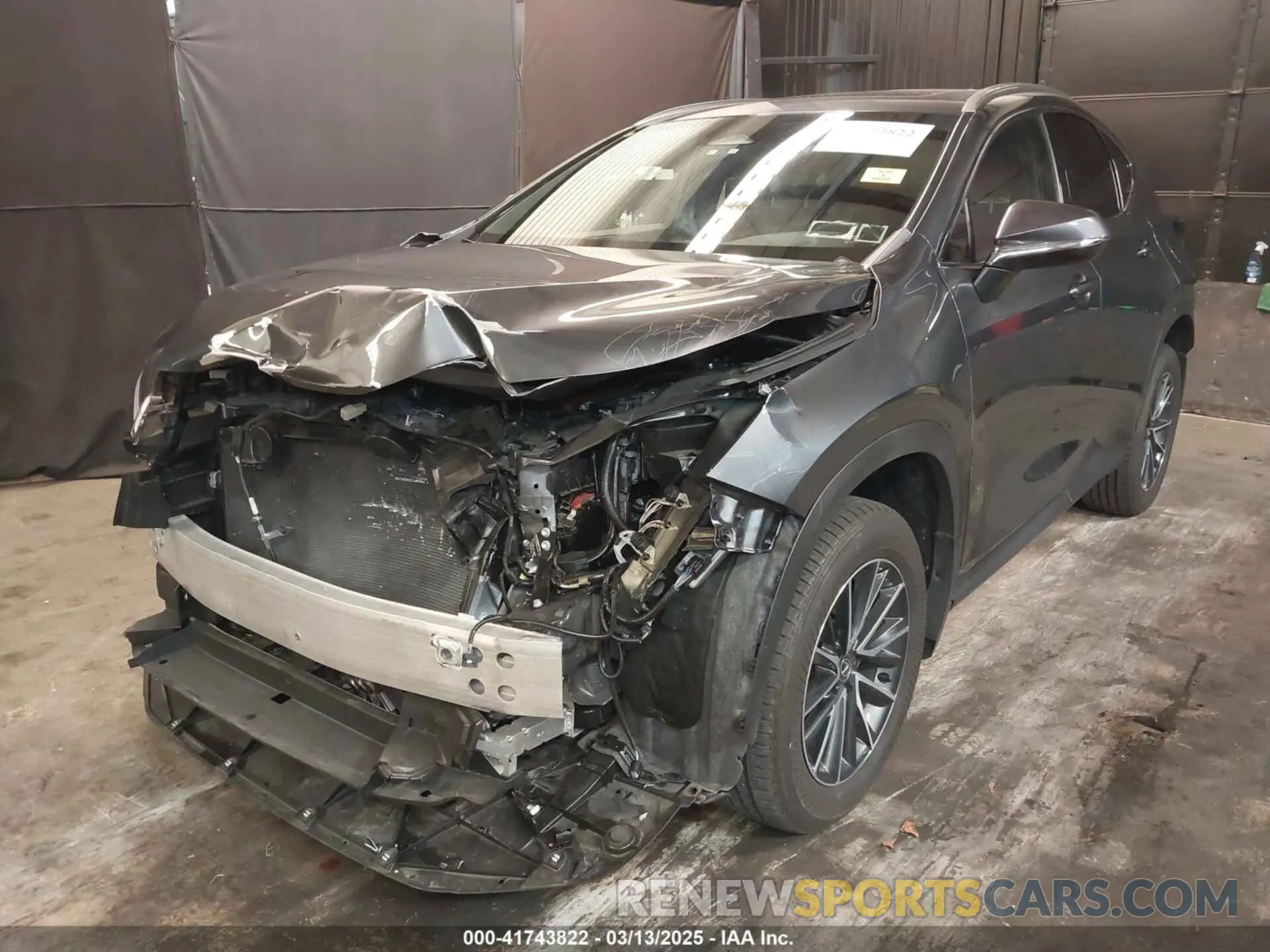 2 Photograph of a damaged car JTJAGCEZ9R2016334 LEXUS NX 350 2024