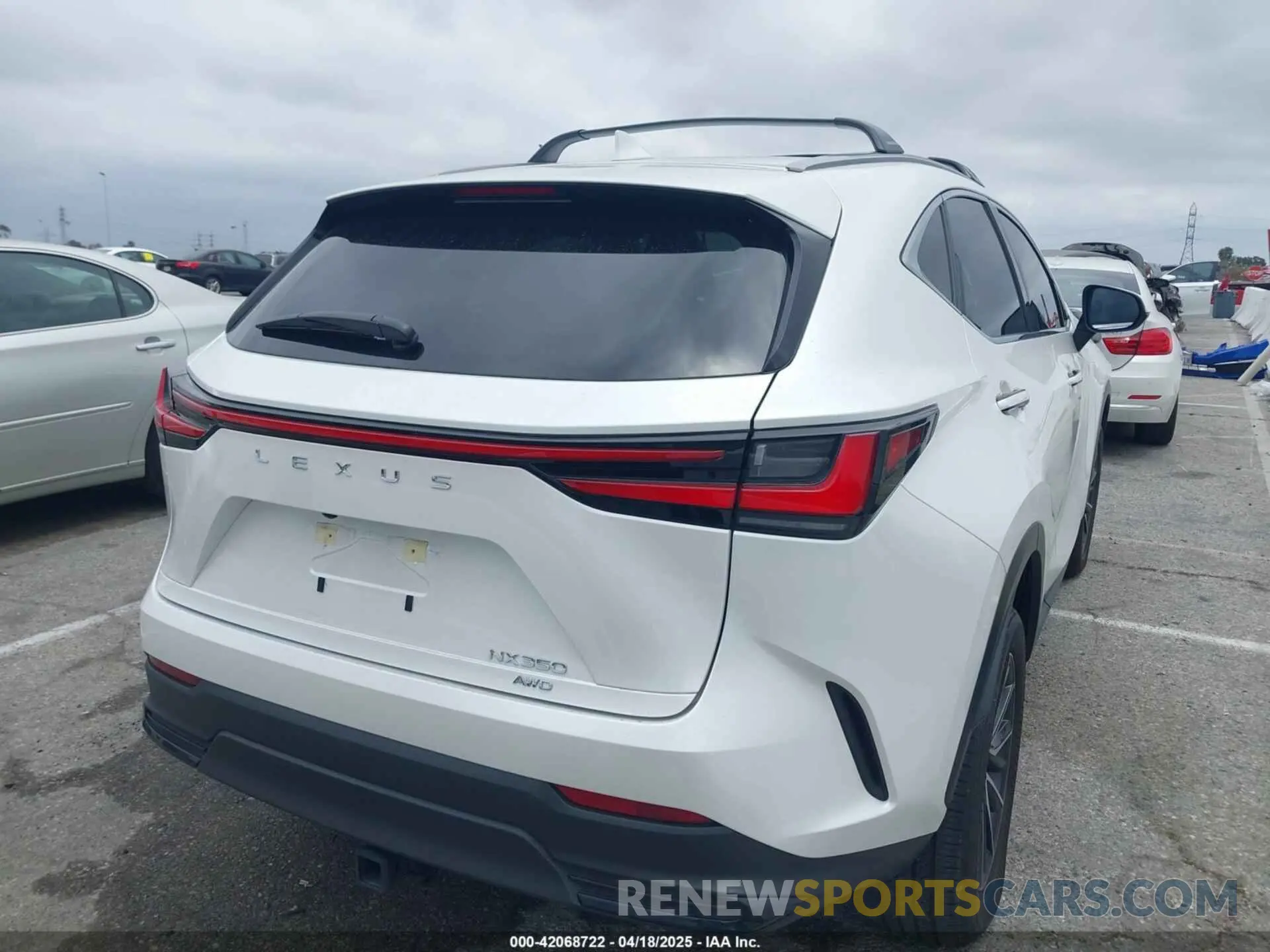 4 Photograph of a damaged car JTJAGCEZ9R5006451 LEXUS NX 350 2024