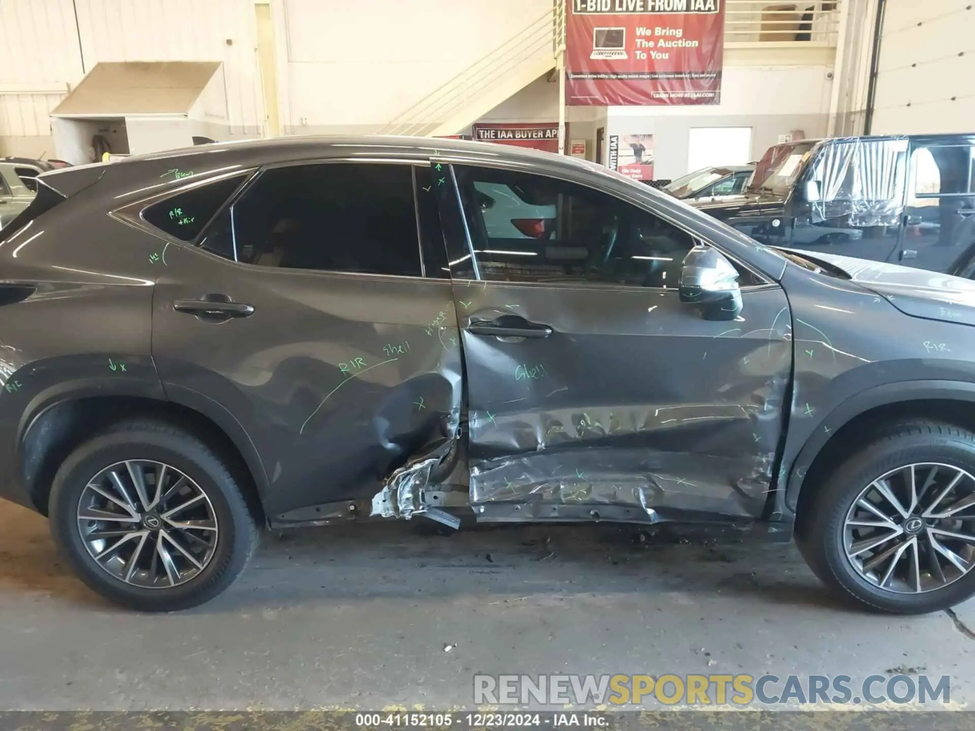 14 Photograph of a damaged car JTJAGCEZXR5008810 LEXUS NX 350 2024