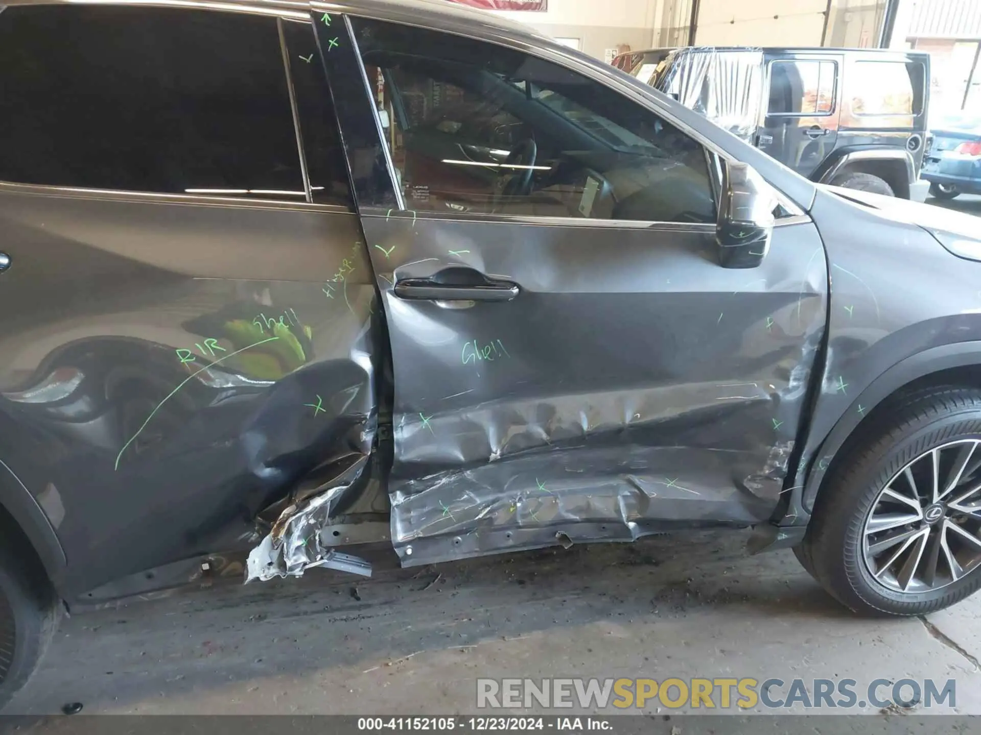 18 Photograph of a damaged car JTJAGCEZXR5008810 LEXUS NX 350 2024