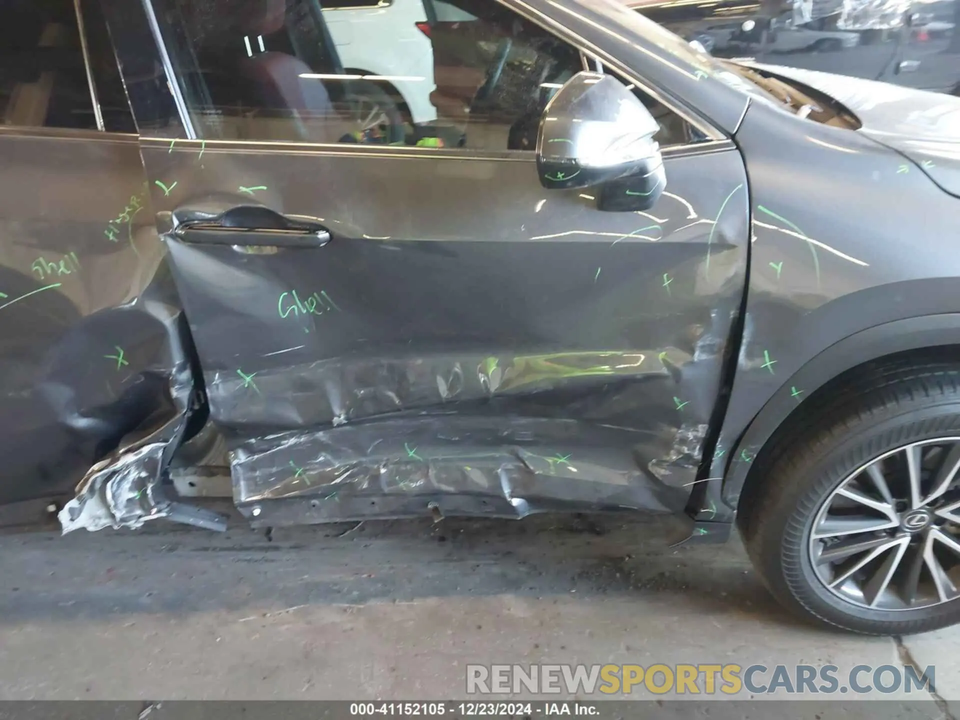 21 Photograph of a damaged car JTJAGCEZXR5008810 LEXUS NX 350 2024