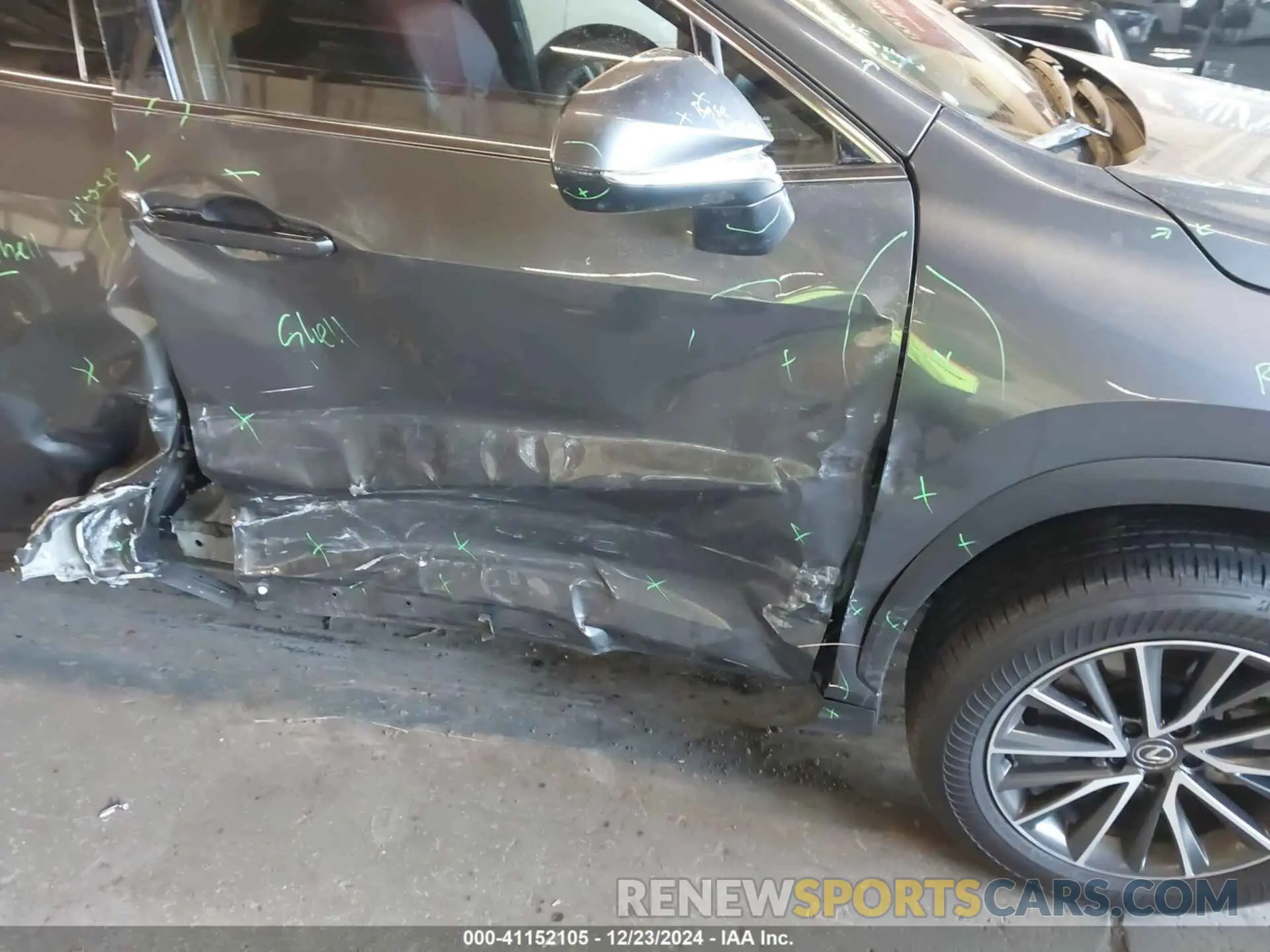22 Photograph of a damaged car JTJAGCEZXR5008810 LEXUS NX 350 2024