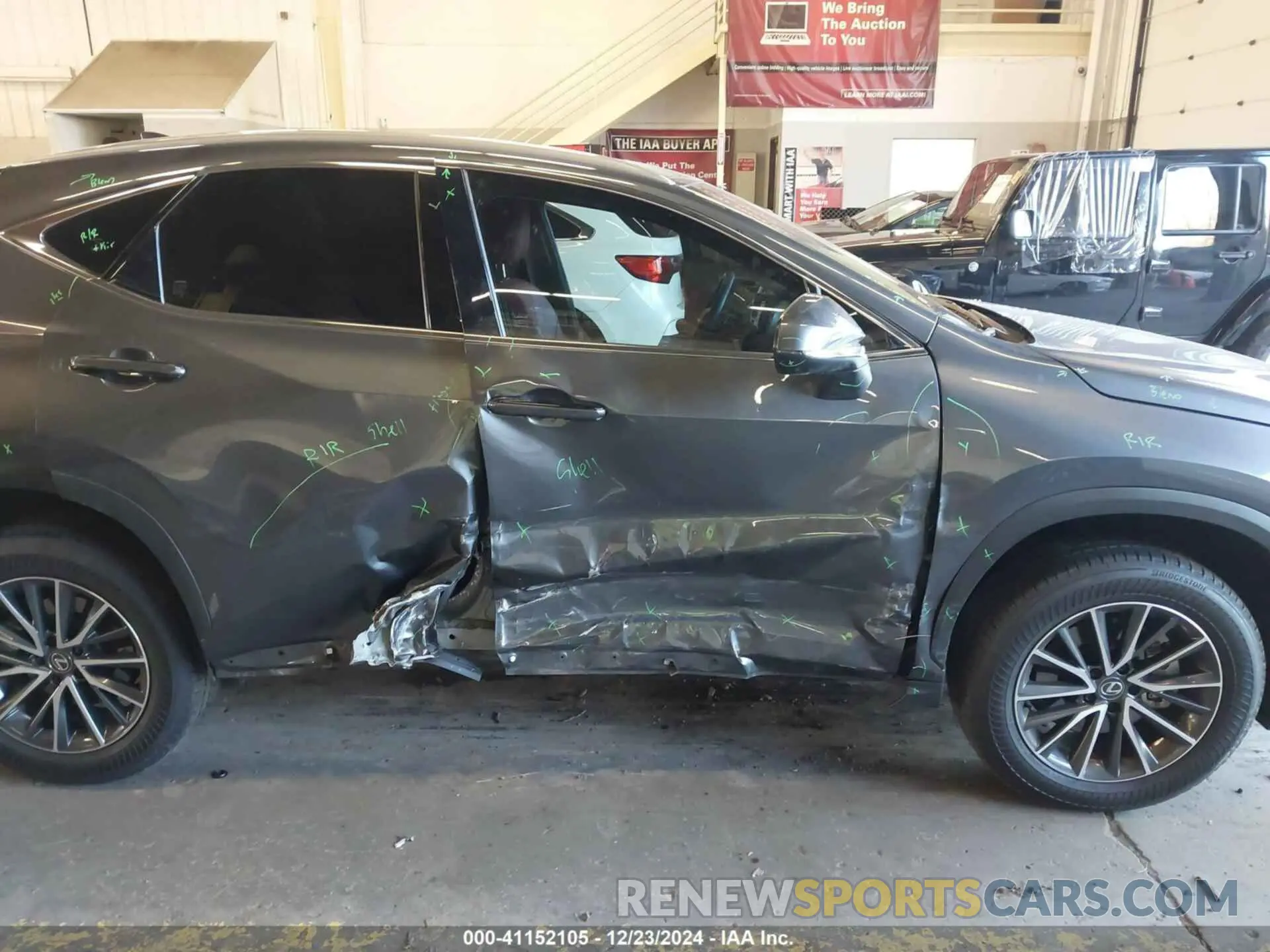 6 Photograph of a damaged car JTJAGCEZXR5008810 LEXUS NX 350 2024