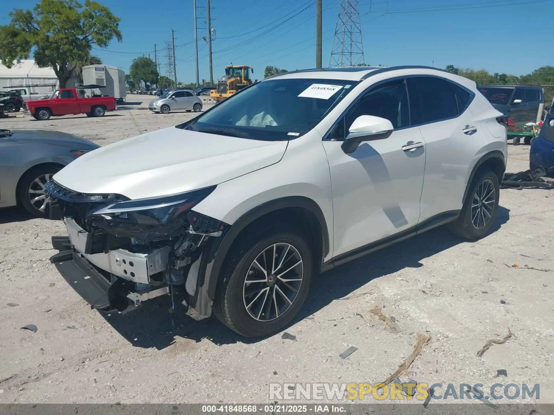 2 Photograph of a damaged car JTJGGCEZ8R5006094 LEXUS NX 350 2024