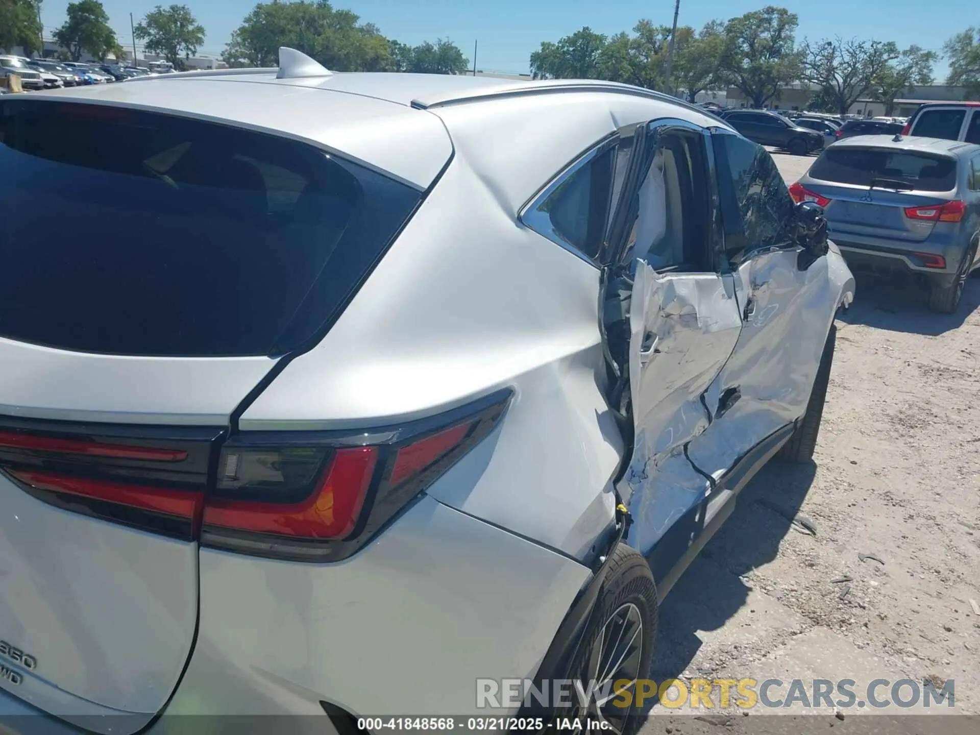 22 Photograph of a damaged car JTJGGCEZ8R5006094 LEXUS NX 350 2024