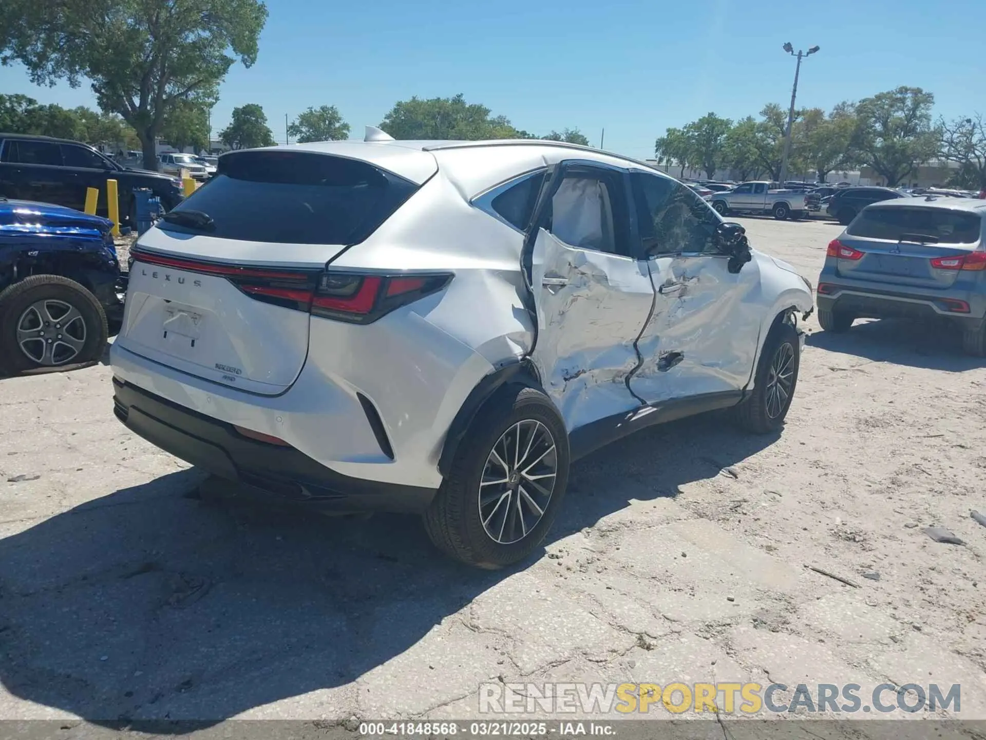 4 Photograph of a damaged car JTJGGCEZ8R5006094 LEXUS NX 350 2024