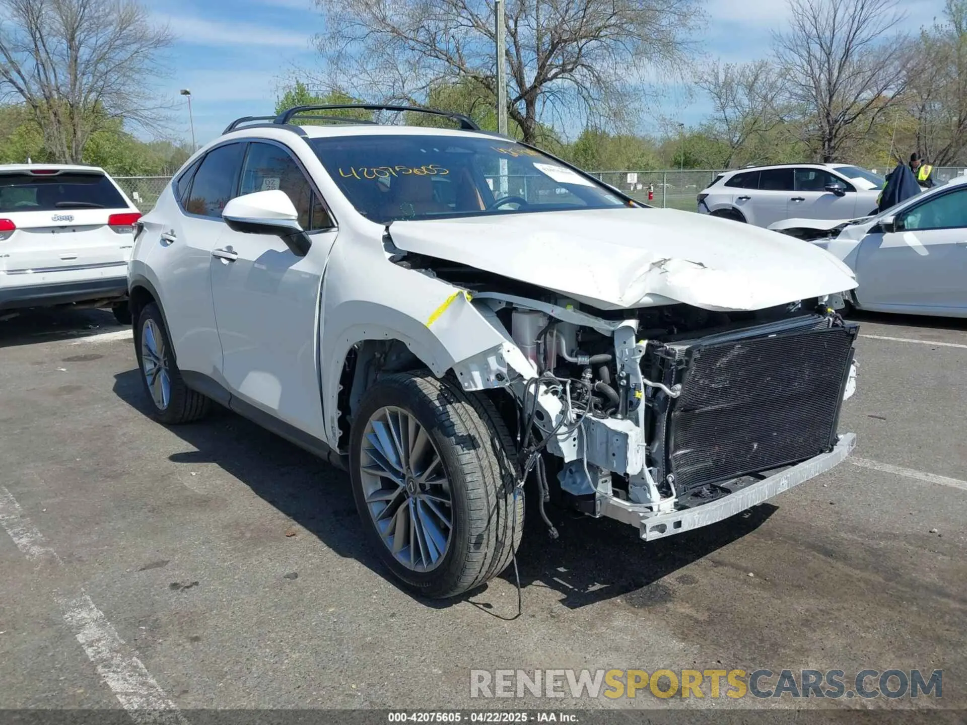 1 Фотография поврежденного автомобиля JTJHGCEZ9R2011147 LEXUS NX 350 2024