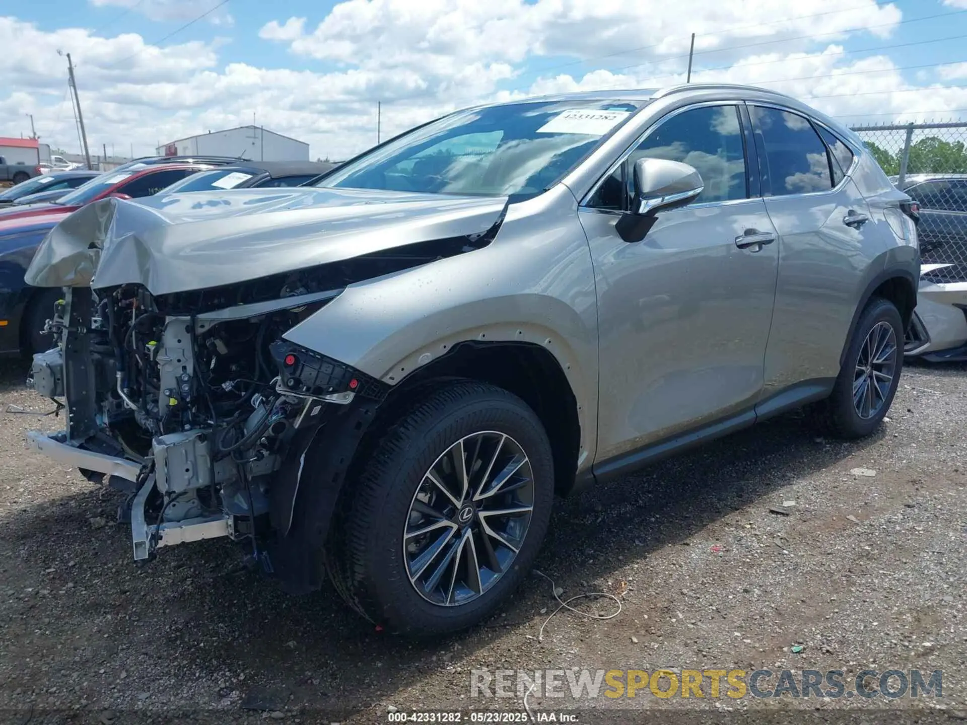 2 Photograph of a damaged car 2T2AGCEZ3SC080391 LEXUS NX 350 2025