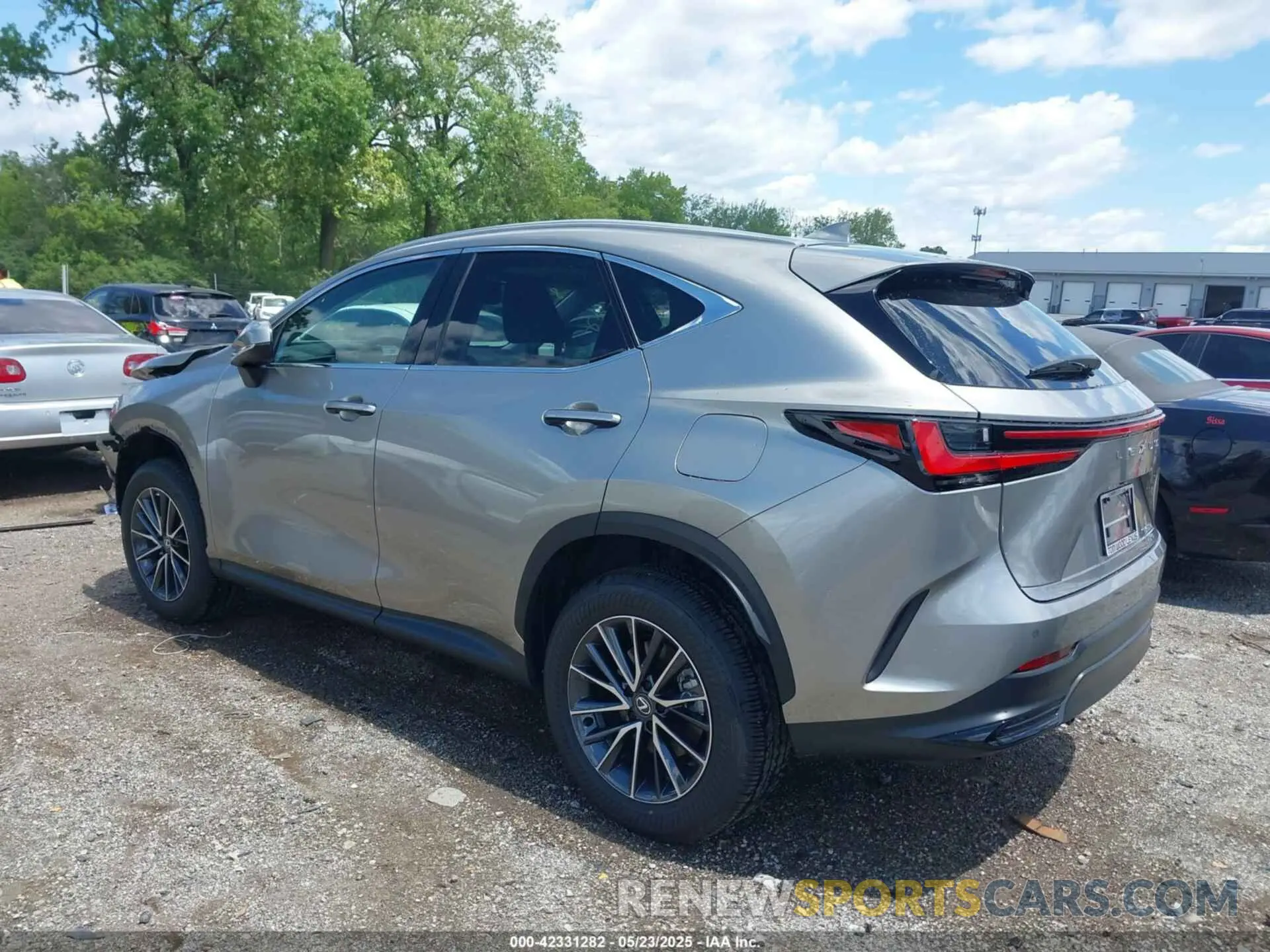 3 Photograph of a damaged car 2T2AGCEZ3SC080391 LEXUS NX 350 2025