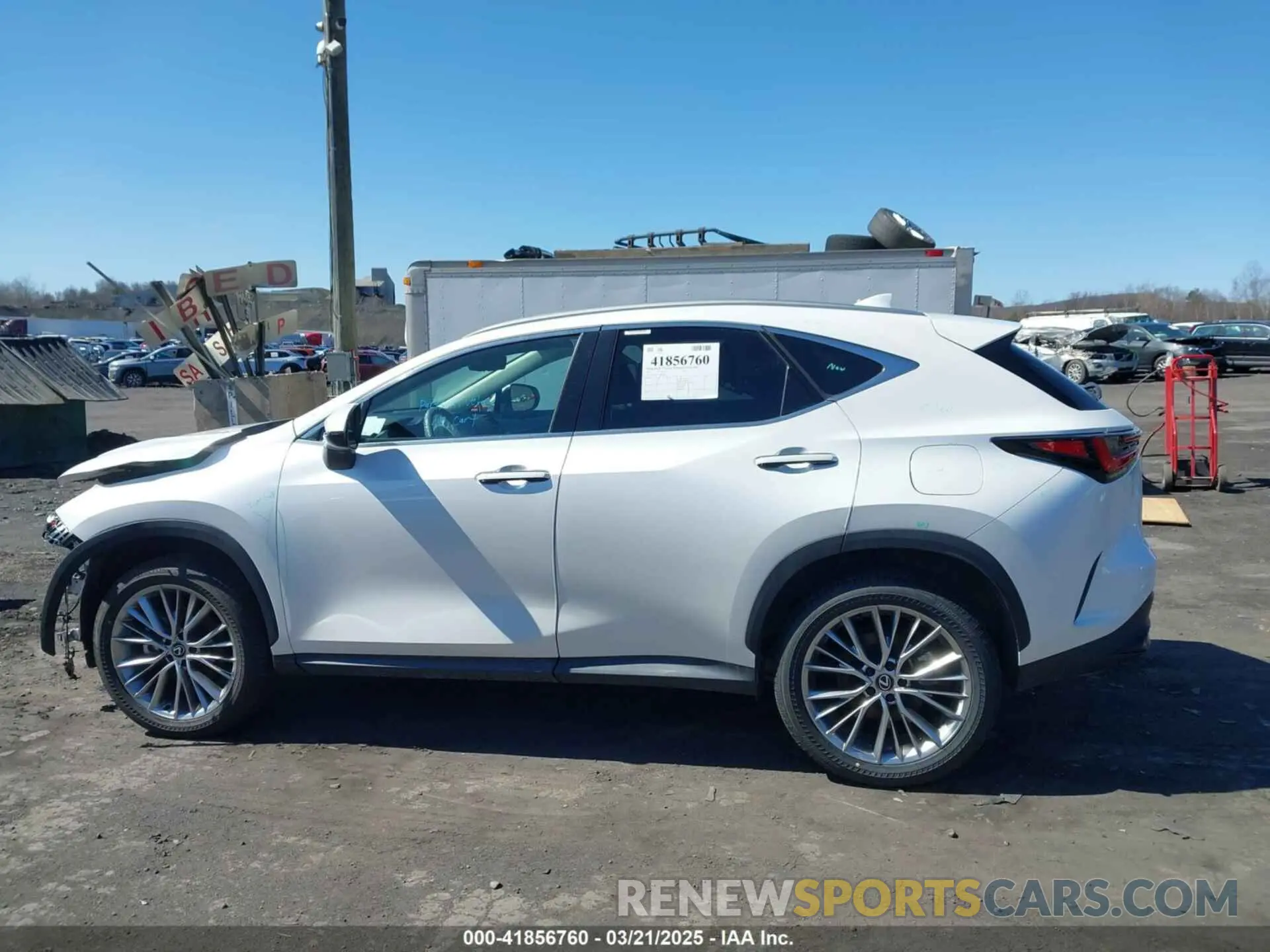 14 Фотография поврежденного автомобиля 2T2GGCEZ1SC067262 LEXUS NX 350 2025