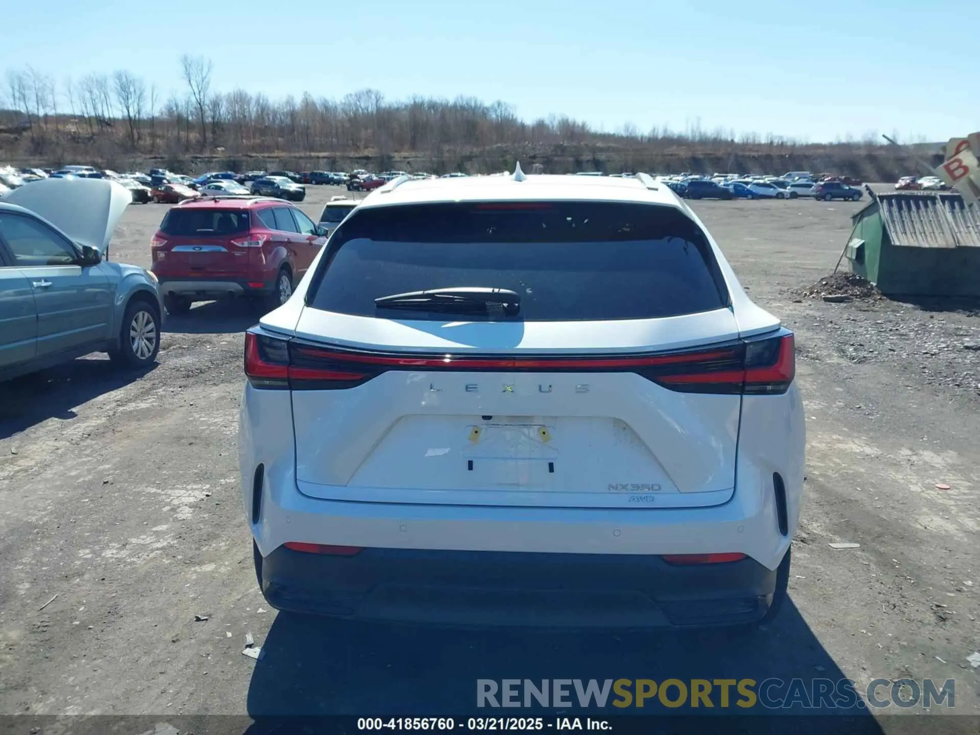 16 Фотография поврежденного автомобиля 2T2GGCEZ1SC067262 LEXUS NX 350 2025