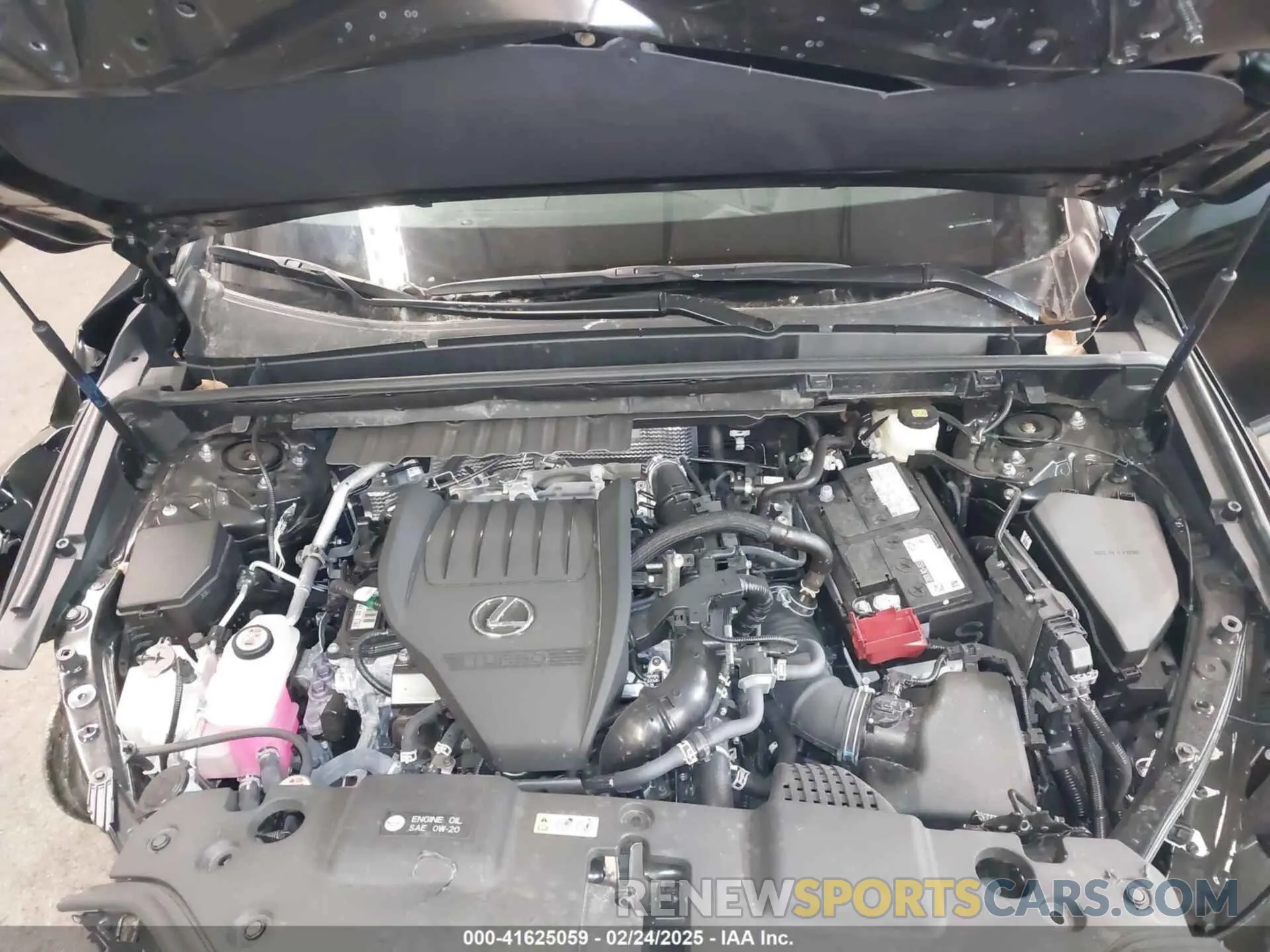 10 Photograph of a damaged car 2T2GGCEZ5SC063294 LEXUS NX 350 2025