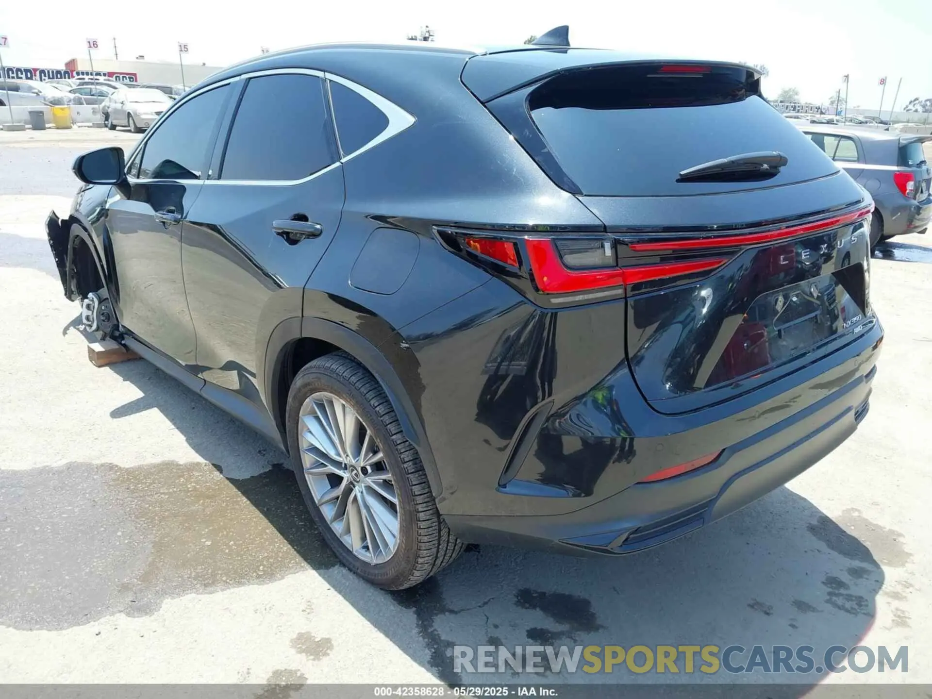 3 Фотография поврежденного автомобиля 2T2GGCEZ6SC073039 LEXUS NX 350 2025