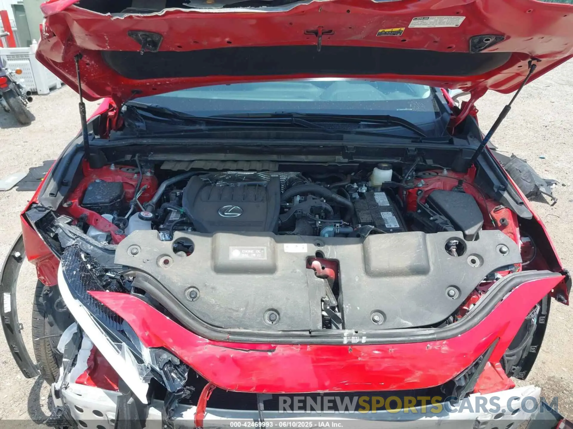 10 Photograph of a damaged car 2T2GGCEZ9SC071544 LEXUS NX 350 2025