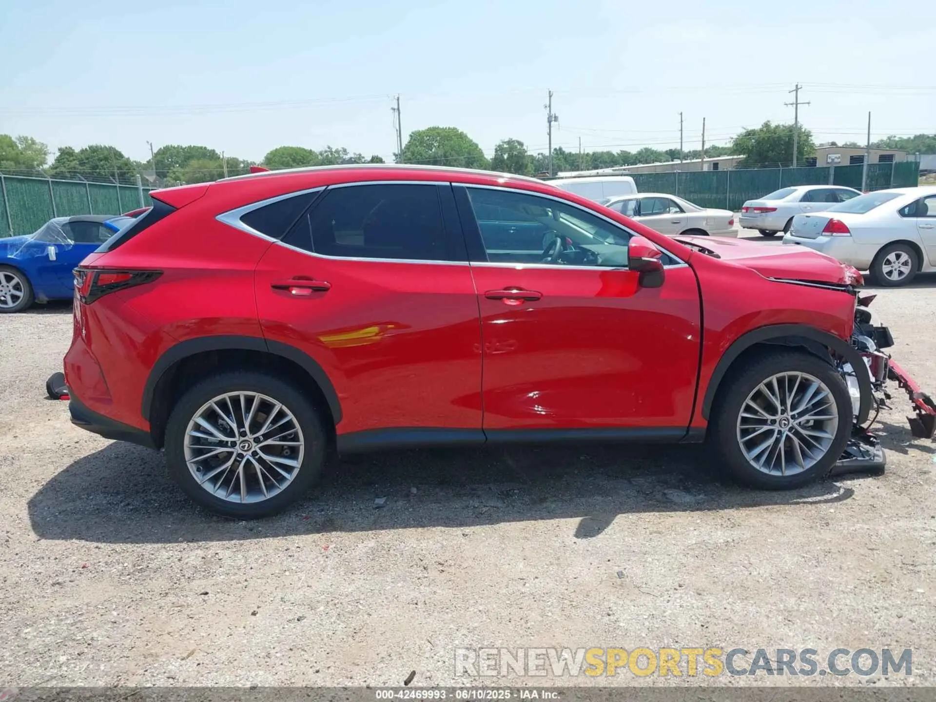 13 Photograph of a damaged car 2T2GGCEZ9SC071544 LEXUS NX 350 2025