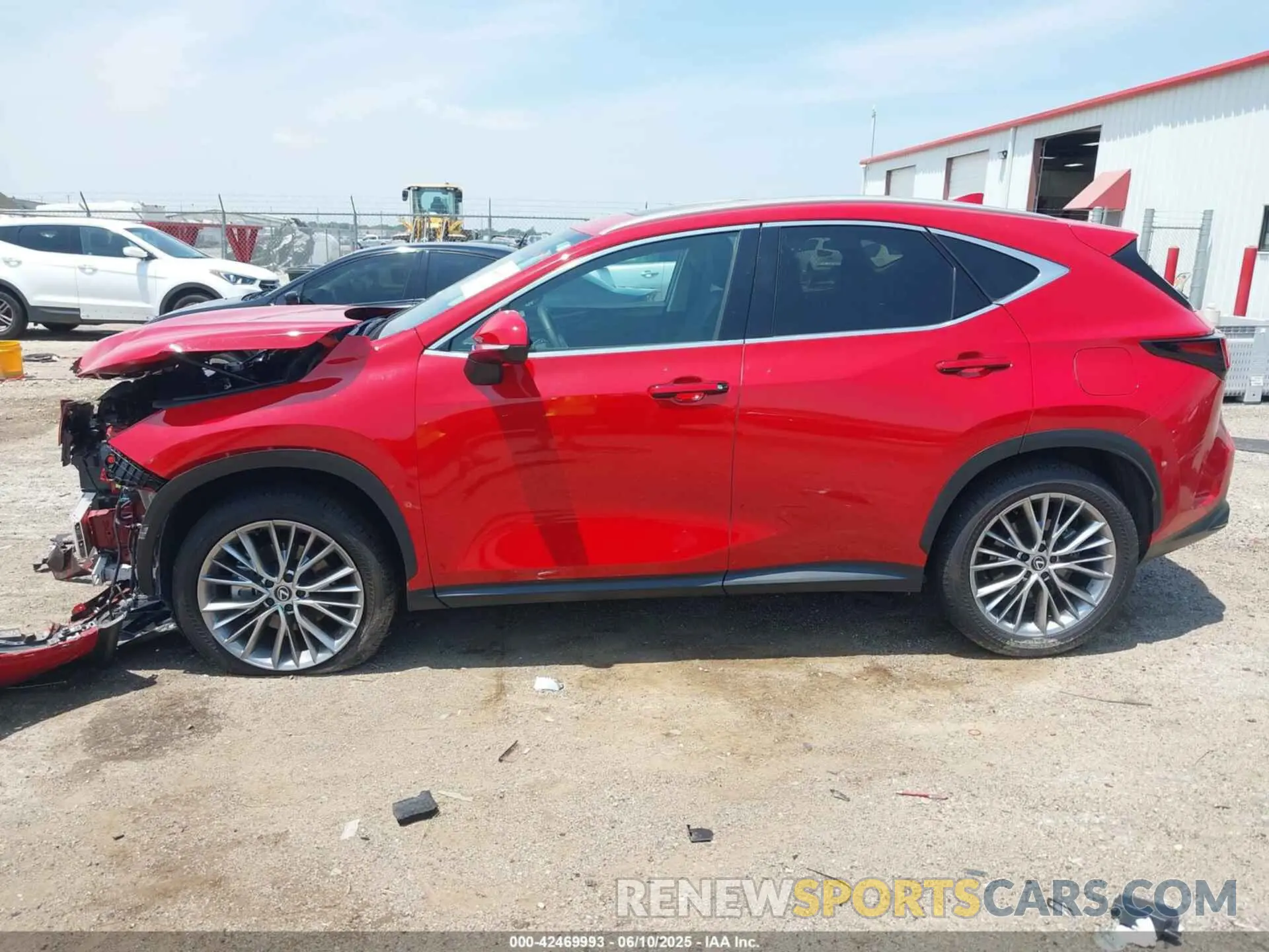 14 Photograph of a damaged car 2T2GGCEZ9SC071544 LEXUS NX 350 2025
