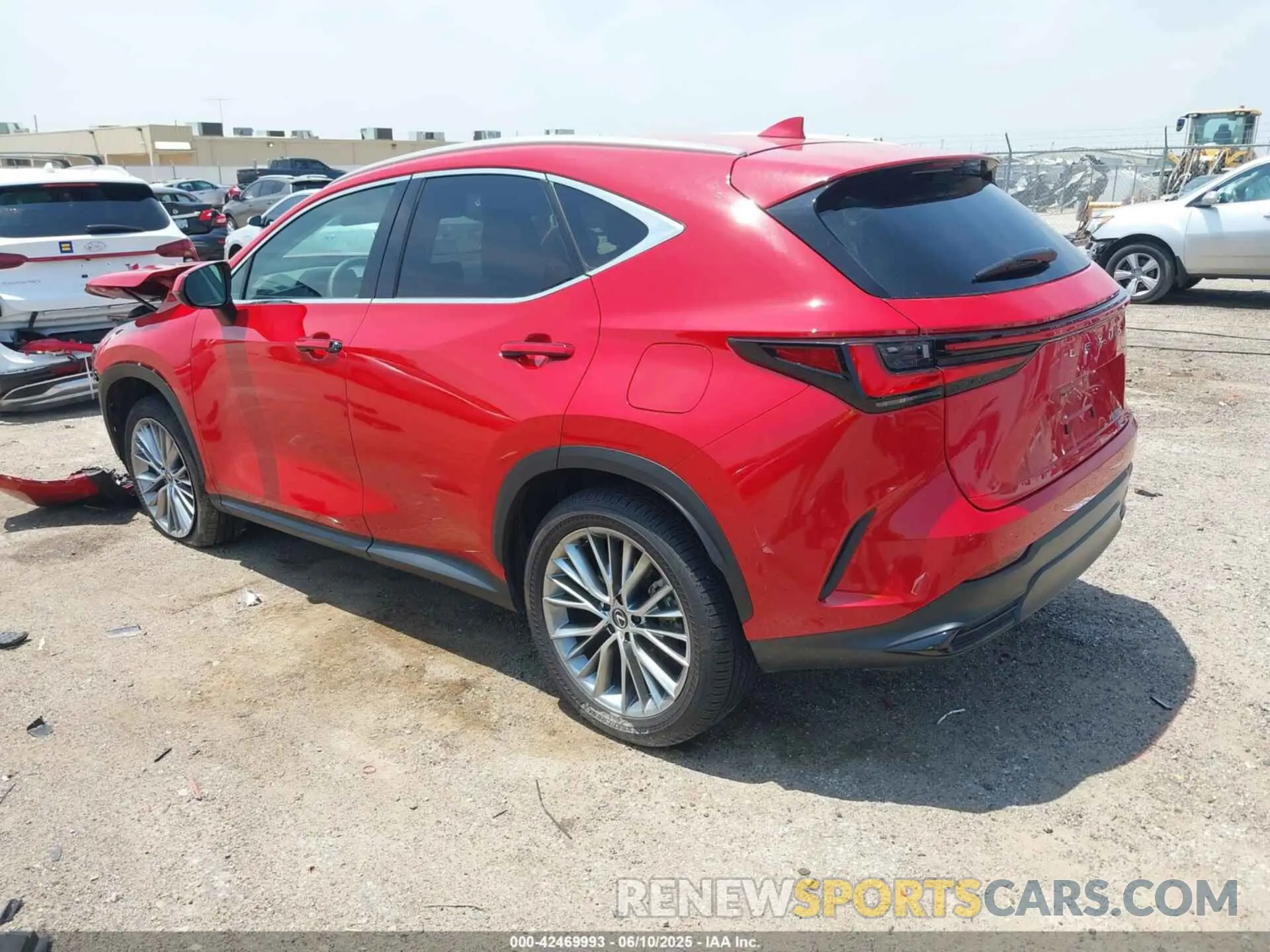 3 Photograph of a damaged car 2T2GGCEZ9SC071544 LEXUS NX 350 2025