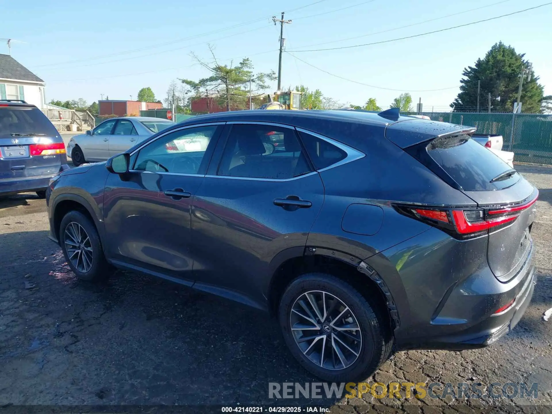 3 Photograph of a damaged car 2T2GGCEZ9SC076615 LEXUS NX 350 2025