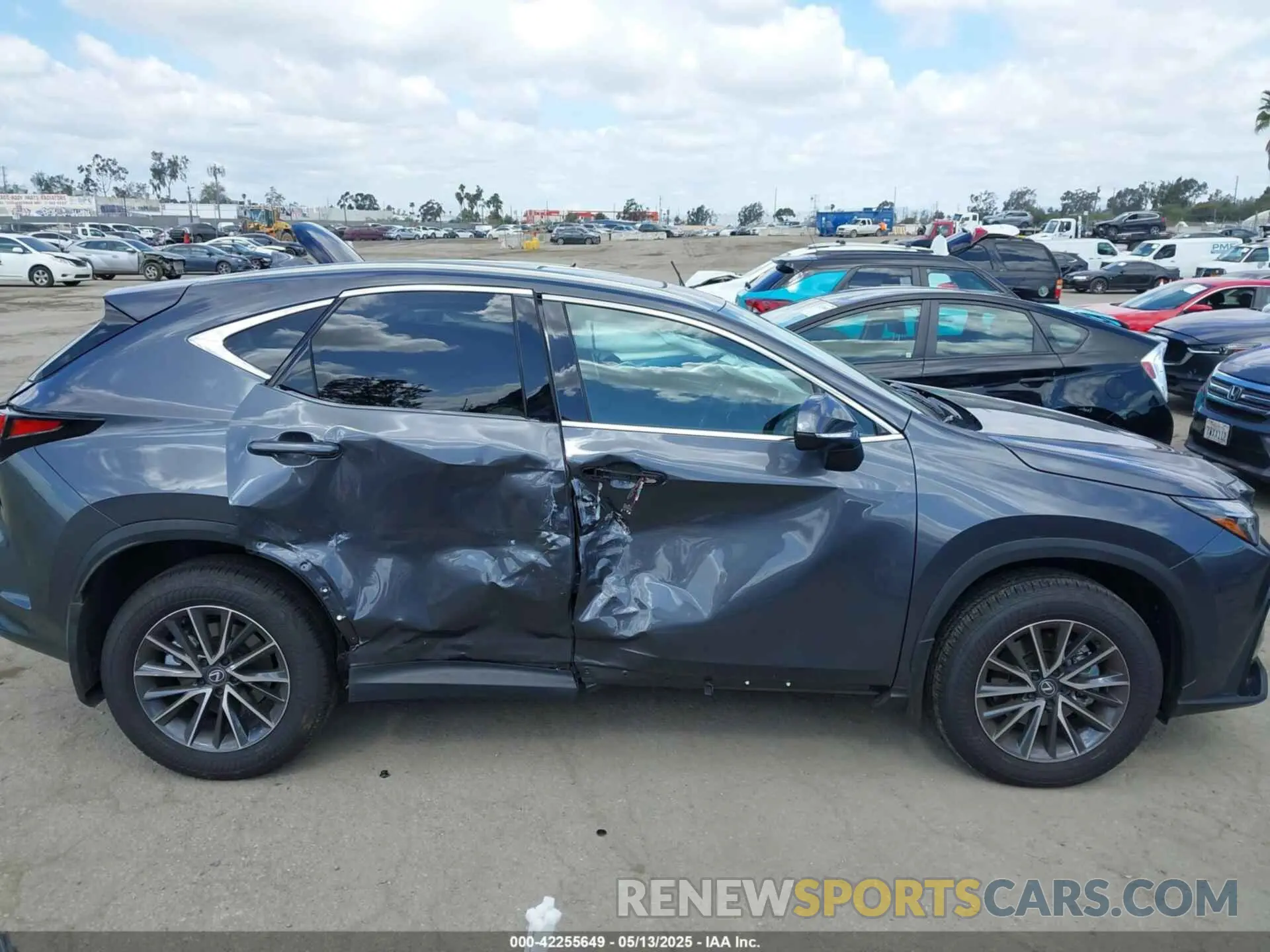 13 Фотография поврежденного автомобиля 2T2GGCEZ9SC080938 LEXUS NX 350 2025