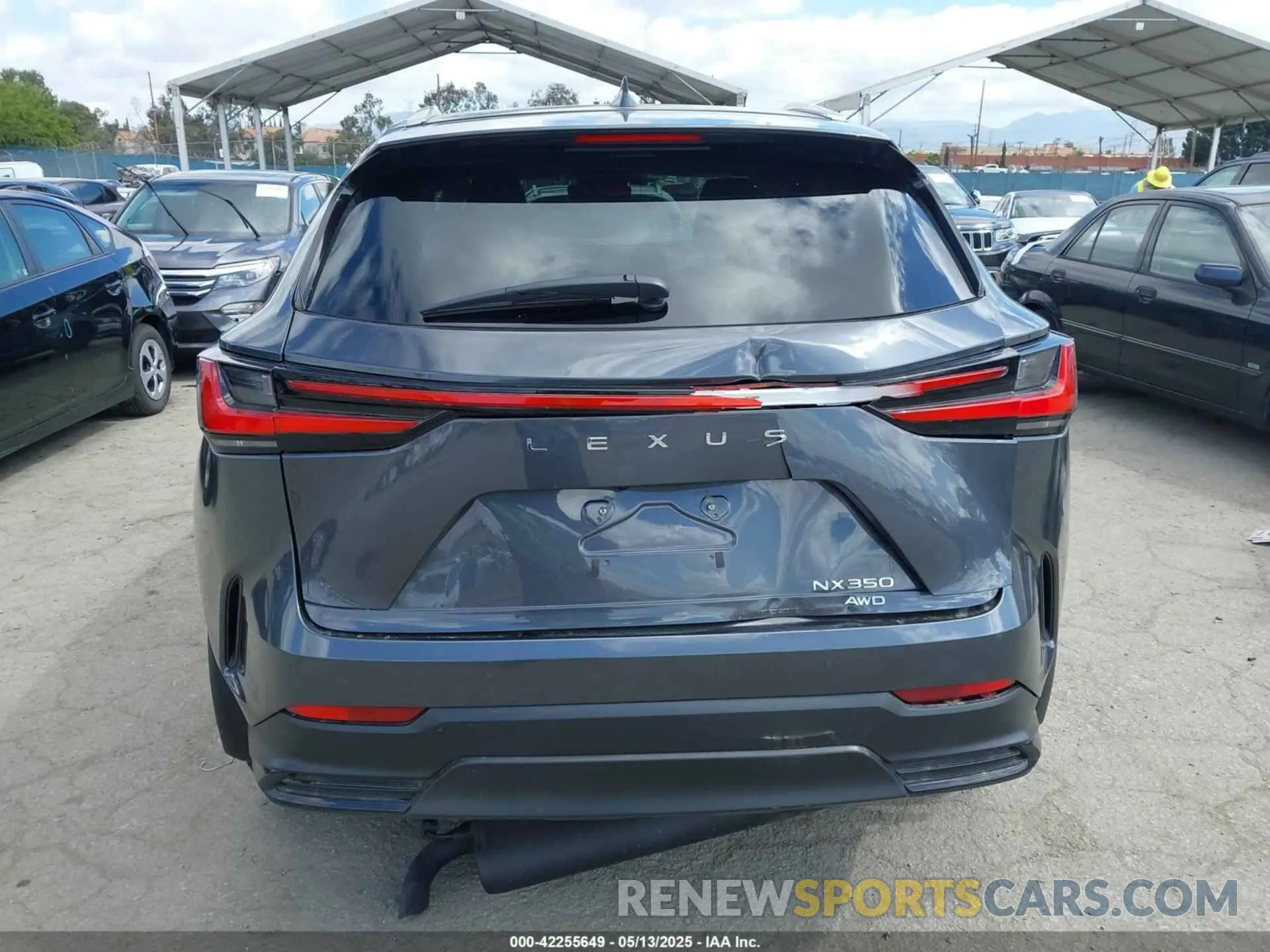 16 Фотография поврежденного автомобиля 2T2GGCEZ9SC080938 LEXUS NX 350 2025