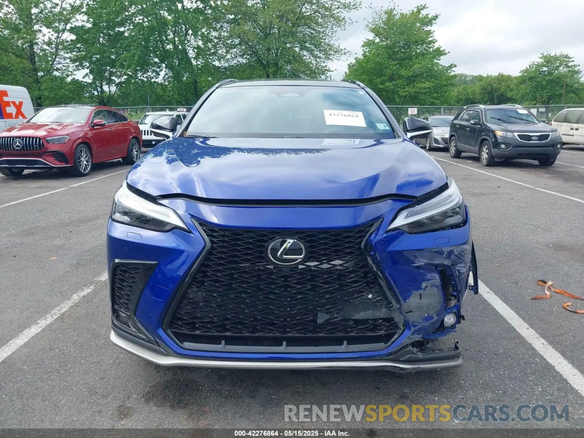 12 Фотография поврежденного автомобиля 2T2KGCEZ1SC077493 LEXUS NX 350 2025