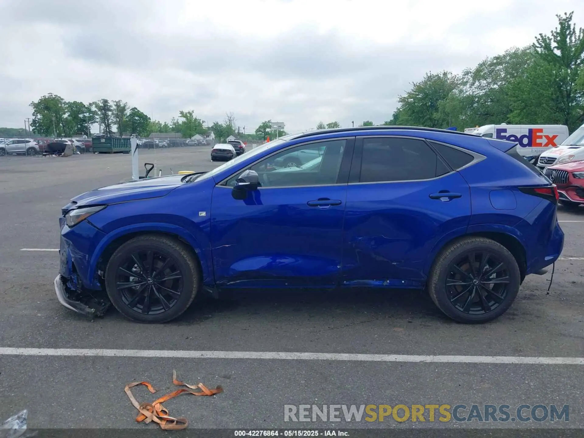 14 Фотография поврежденного автомобиля 2T2KGCEZ1SC077493 LEXUS NX 350 2025
