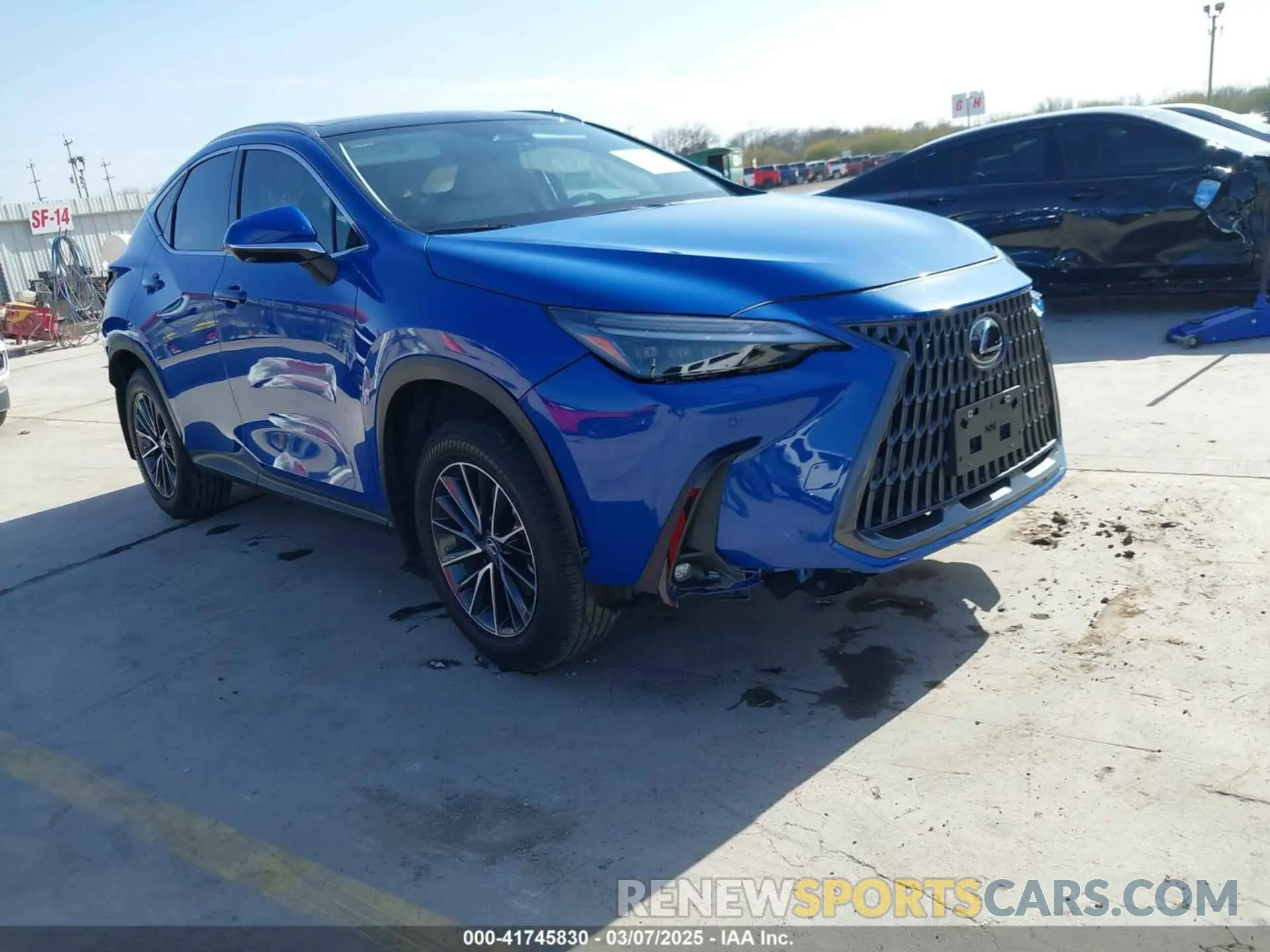 1 Photograph of a damaged car JTJHGCEZ5S2020093 LEXUS NX 350 2025