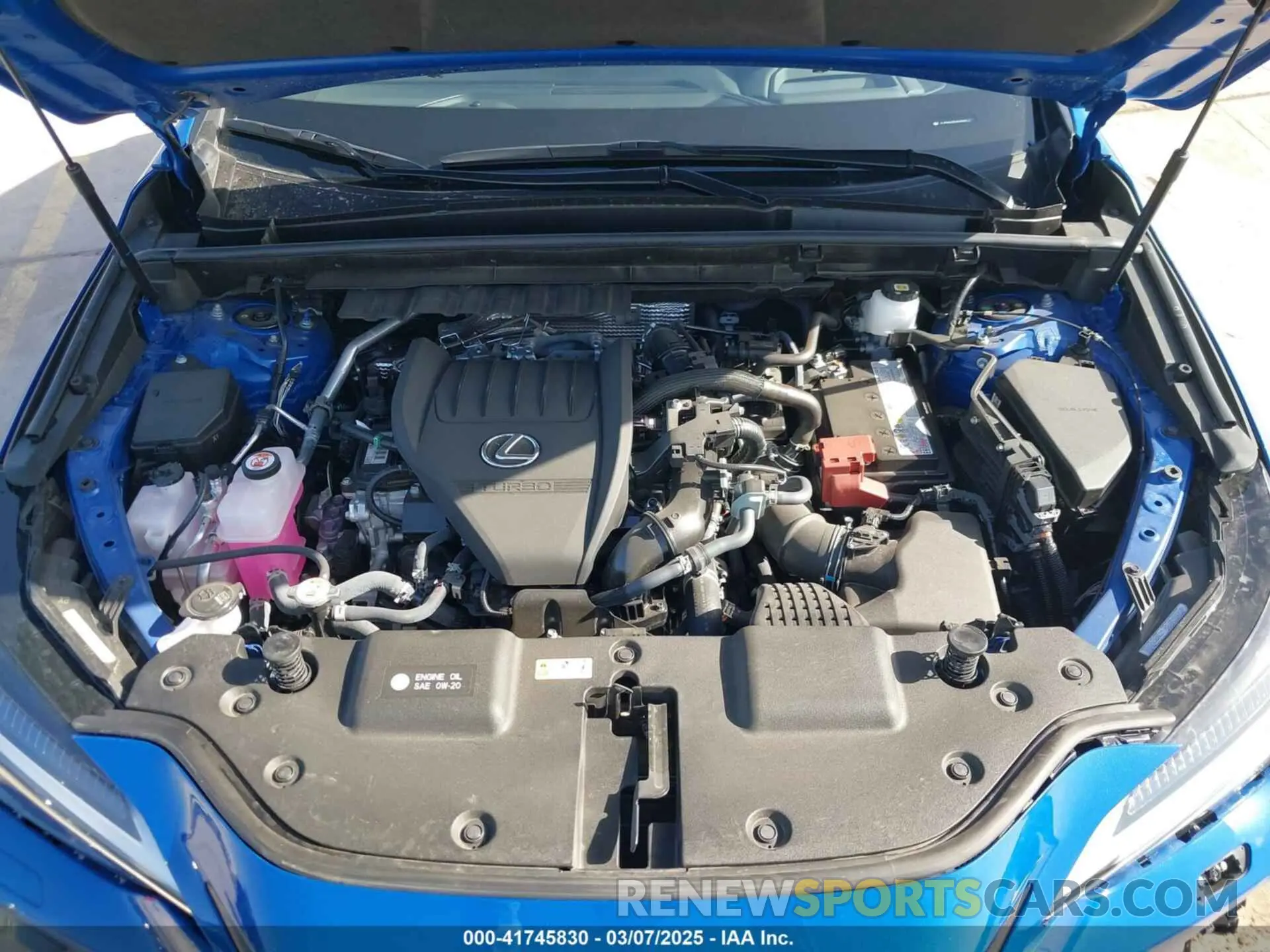 10 Photograph of a damaged car JTJHGCEZ5S2020093 LEXUS NX 350 2025