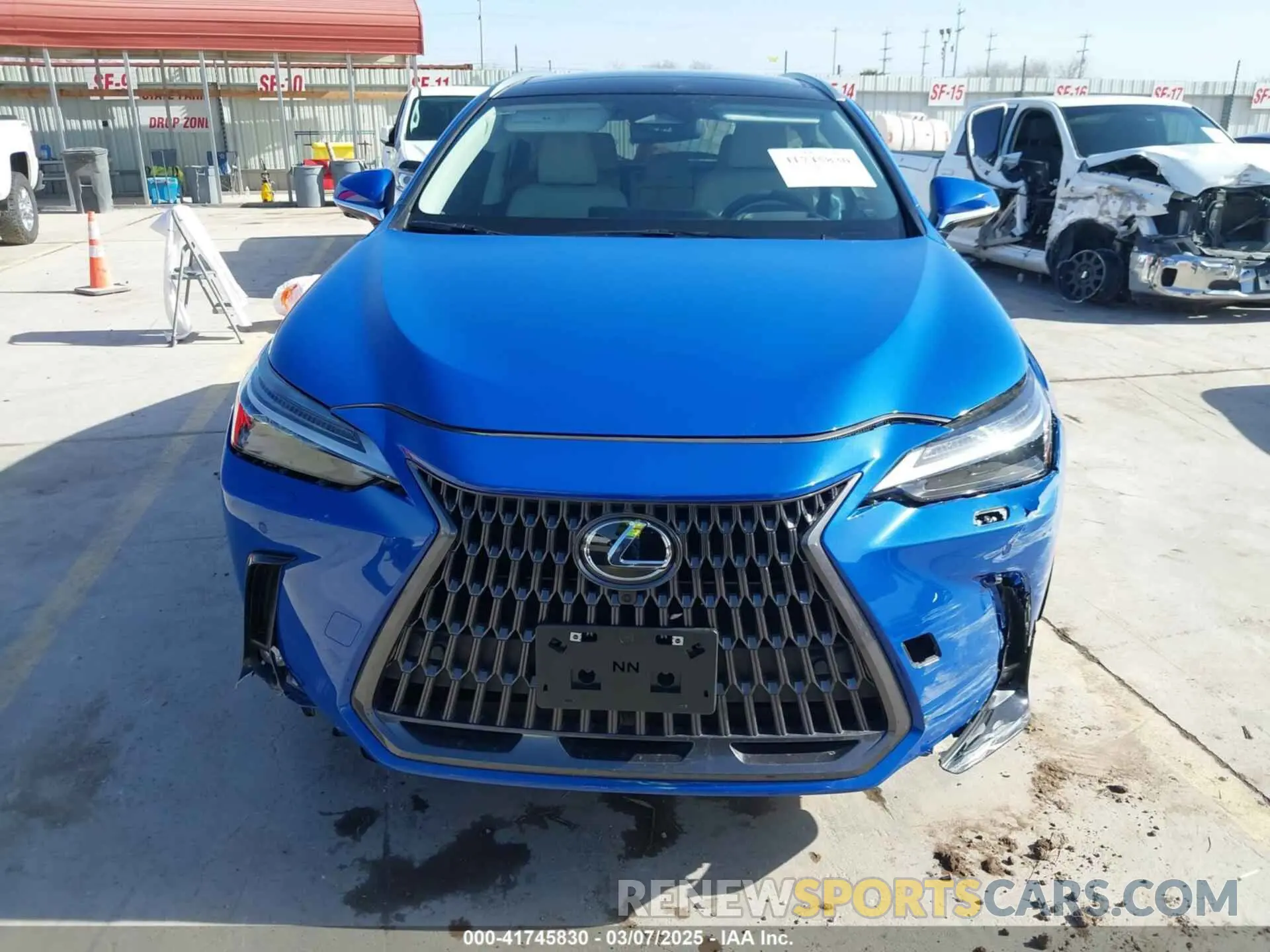 13 Photograph of a damaged car JTJHGCEZ5S2020093 LEXUS NX 350 2025