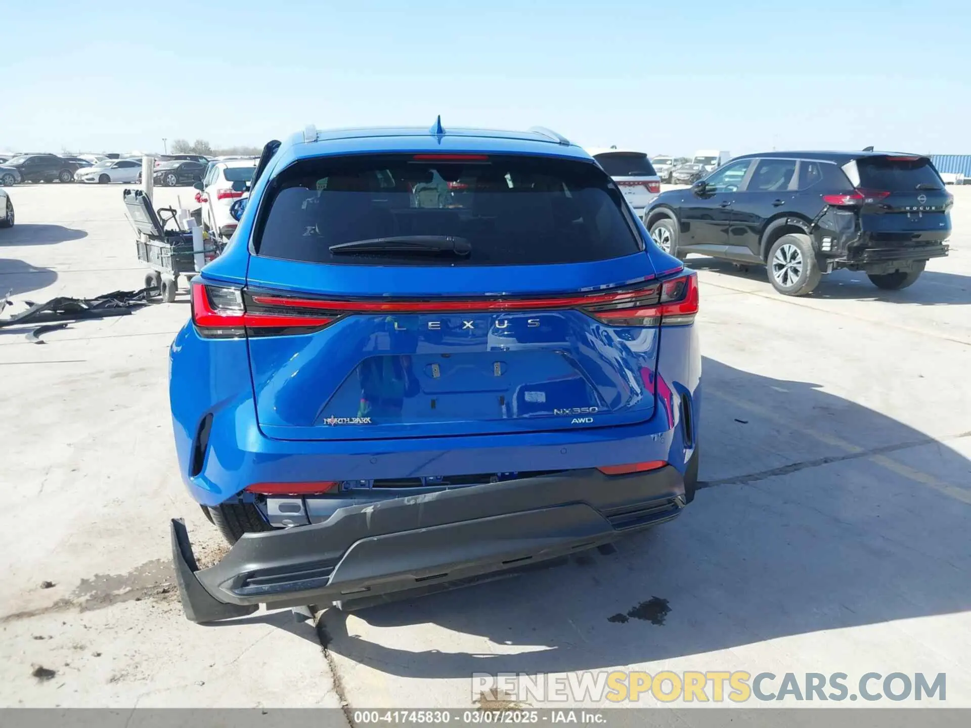 17 Photograph of a damaged car JTJHGCEZ5S2020093 LEXUS NX 350 2025