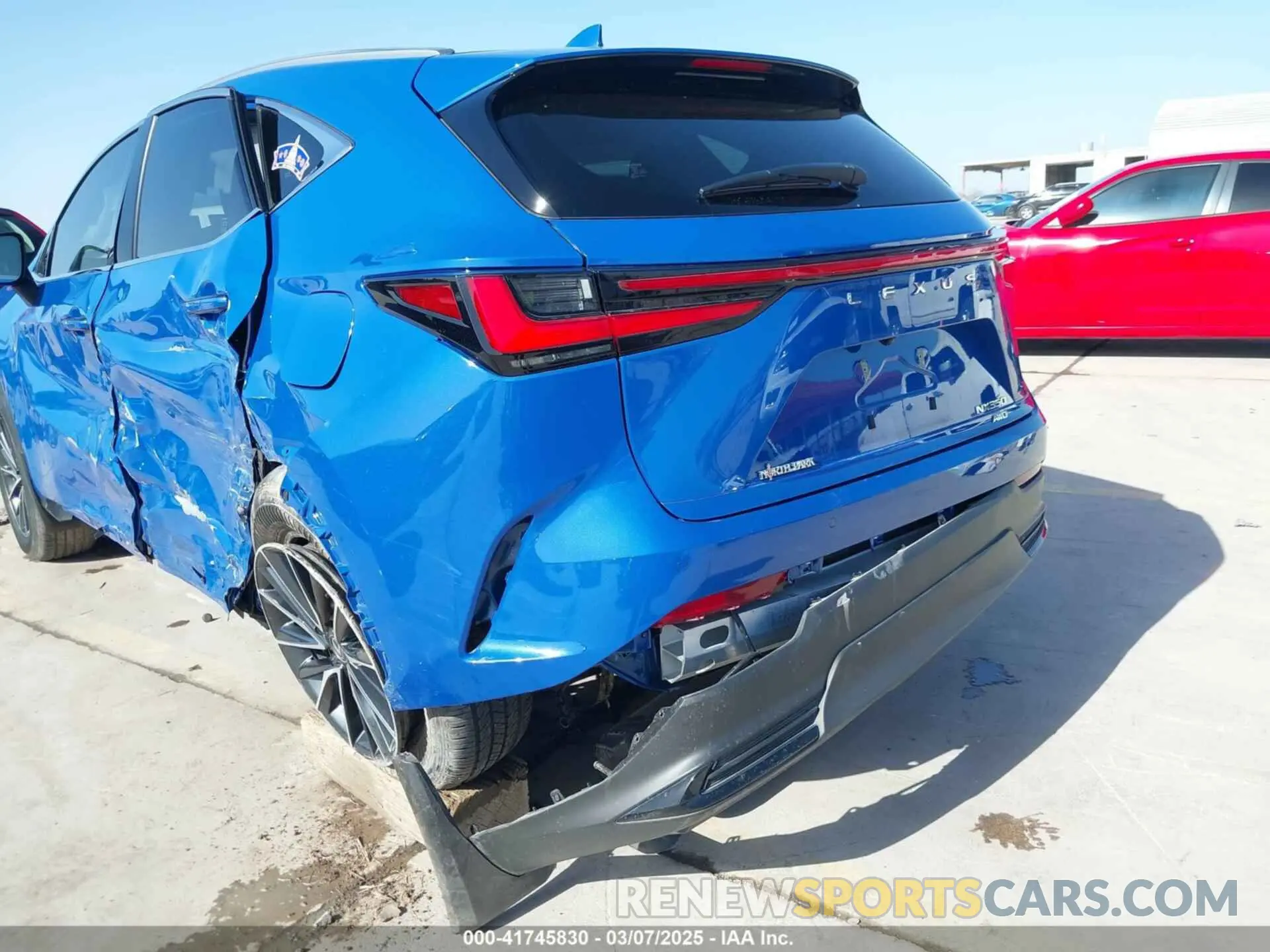 18 Photograph of a damaged car JTJHGCEZ5S2020093 LEXUS NX 350 2025