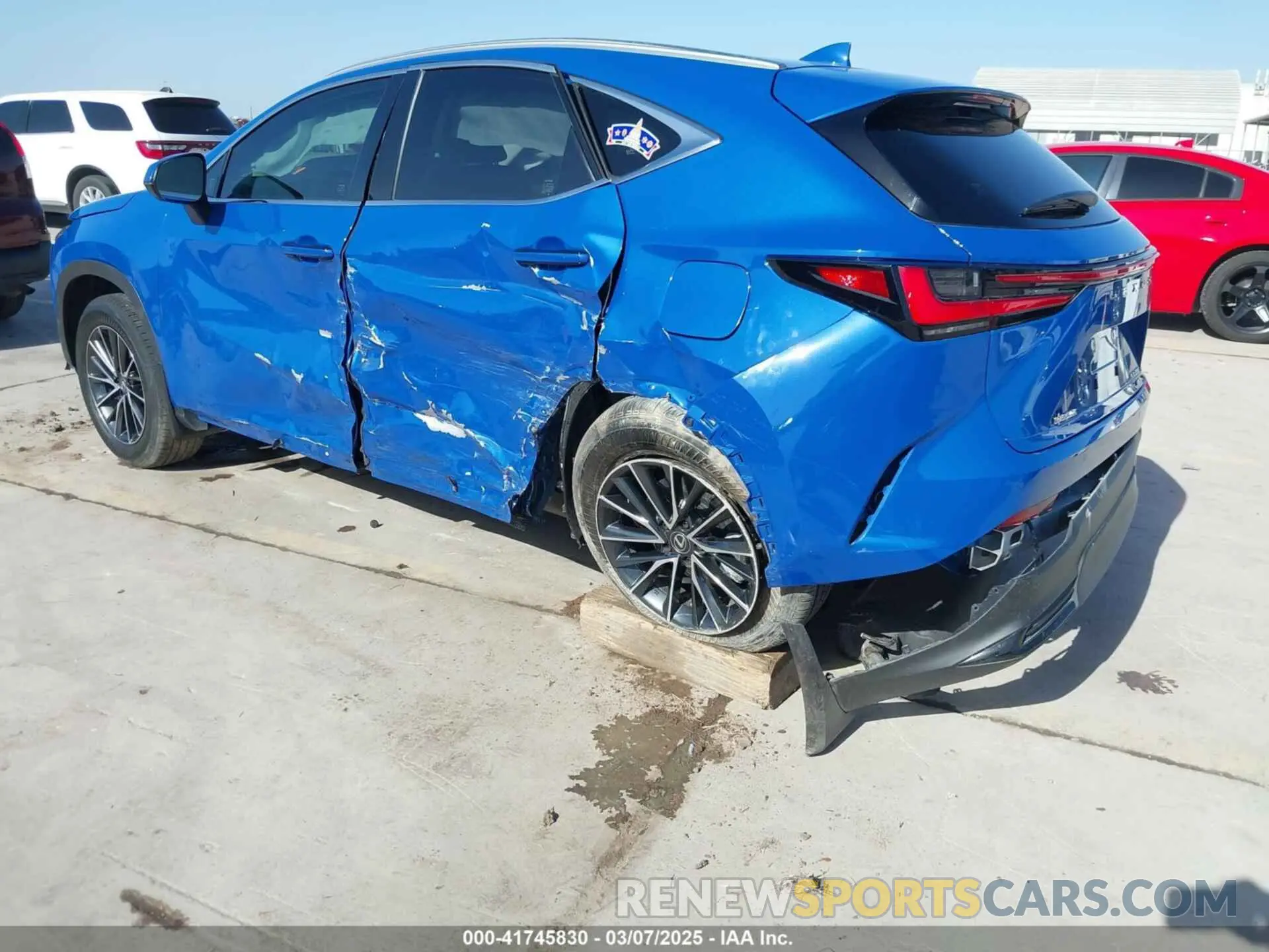 3 Photograph of a damaged car JTJHGCEZ5S2020093 LEXUS NX 350 2025