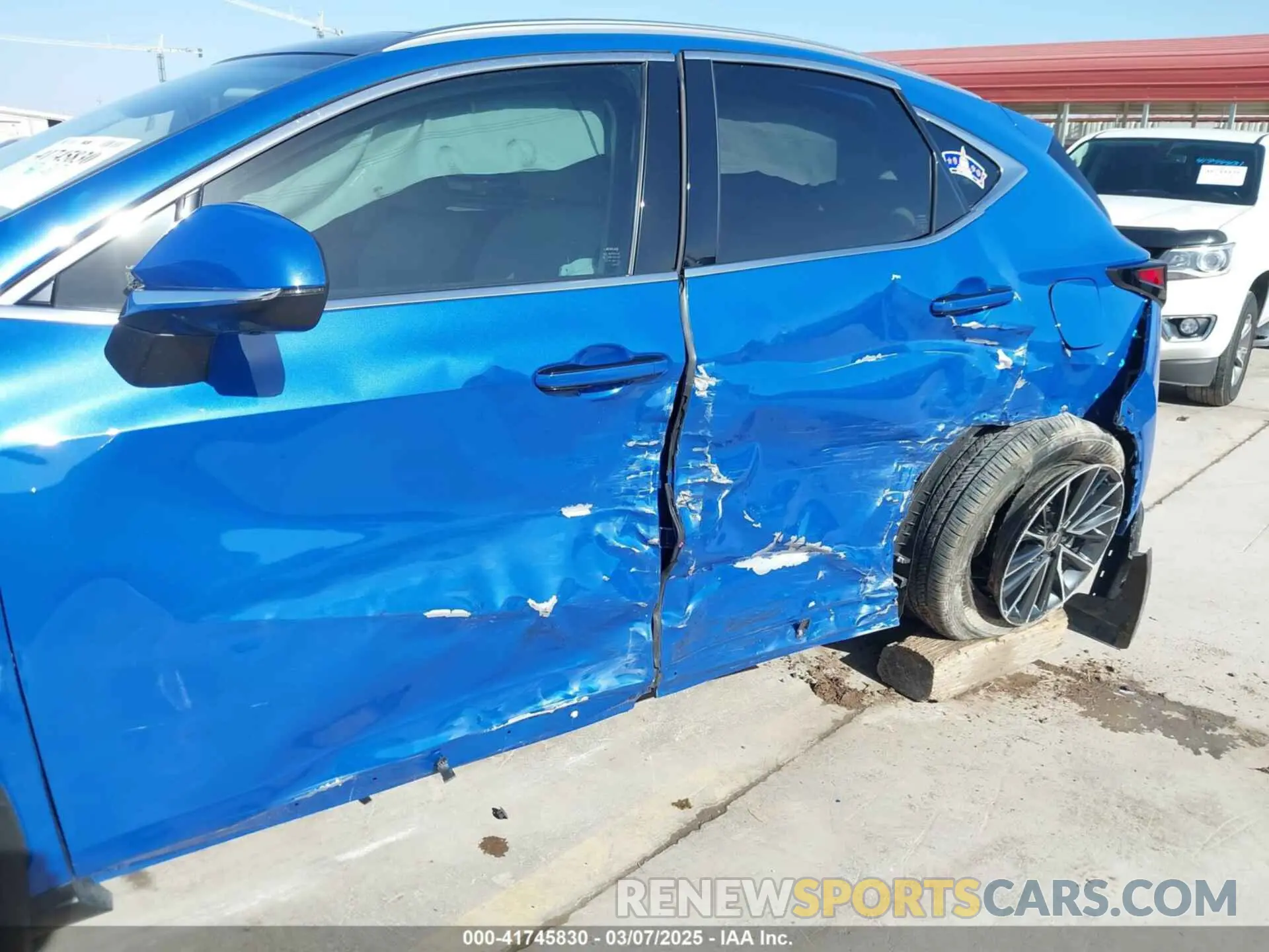 6 Photograph of a damaged car JTJHGCEZ5S2020093 LEXUS NX 350 2025