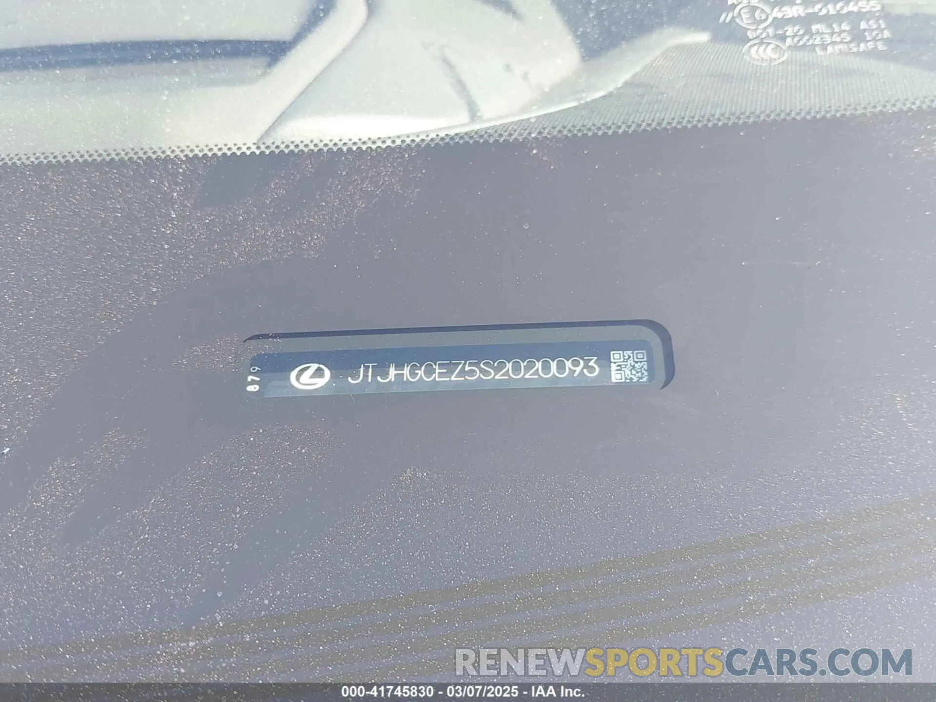 9 Photograph of a damaged car JTJHGCEZ5S2020093 LEXUS NX 350 2025